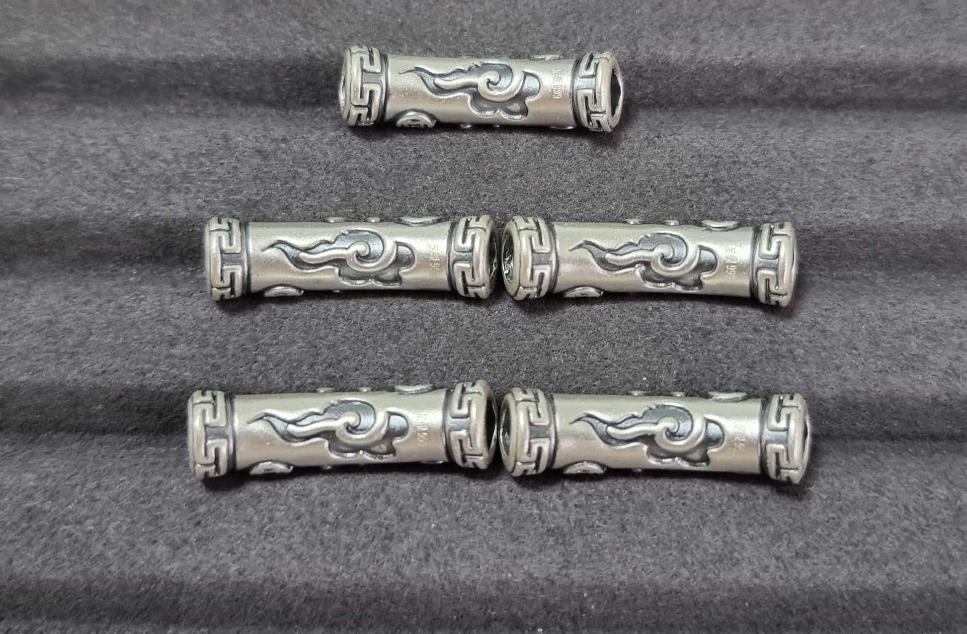 Fortune with Vintage Coins Viking in S999 Silver - Bleus Vault.C