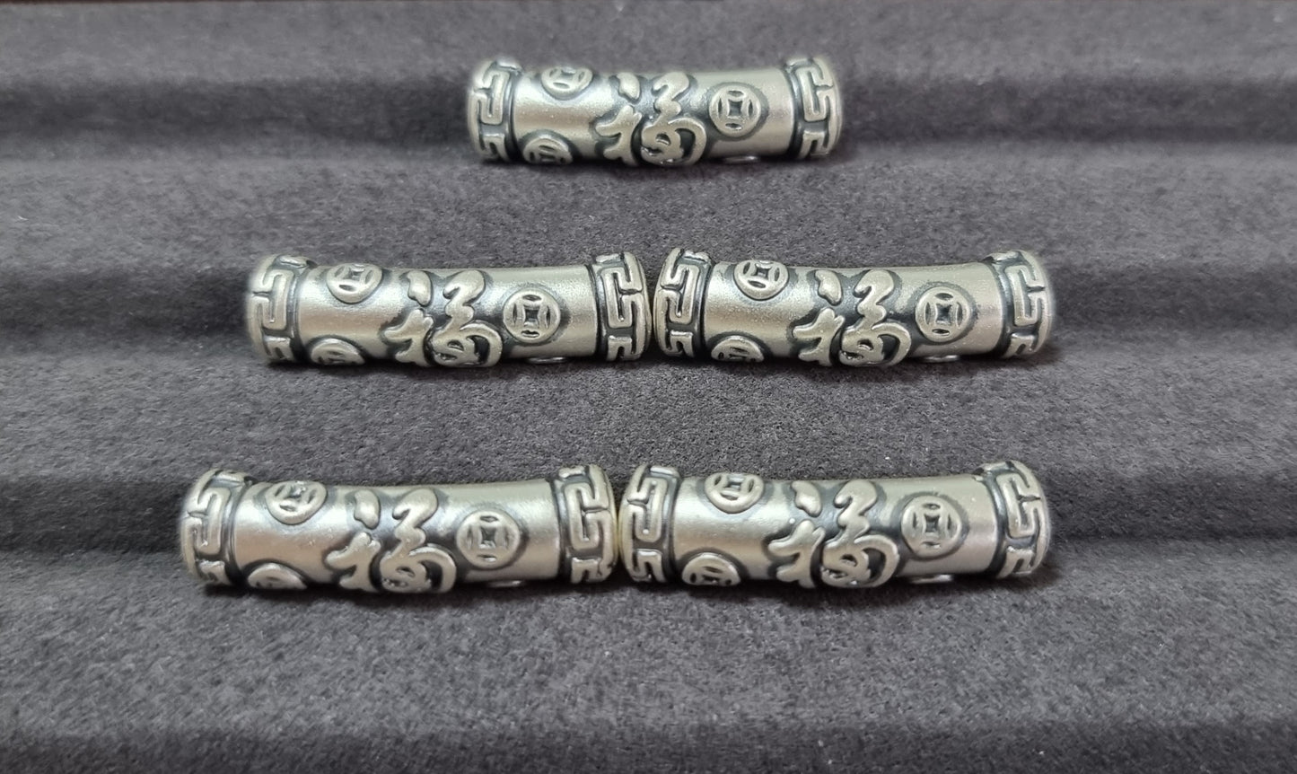 Fortune with Vintage Coins Viking in S999 Silver - Bleus Vault.C
