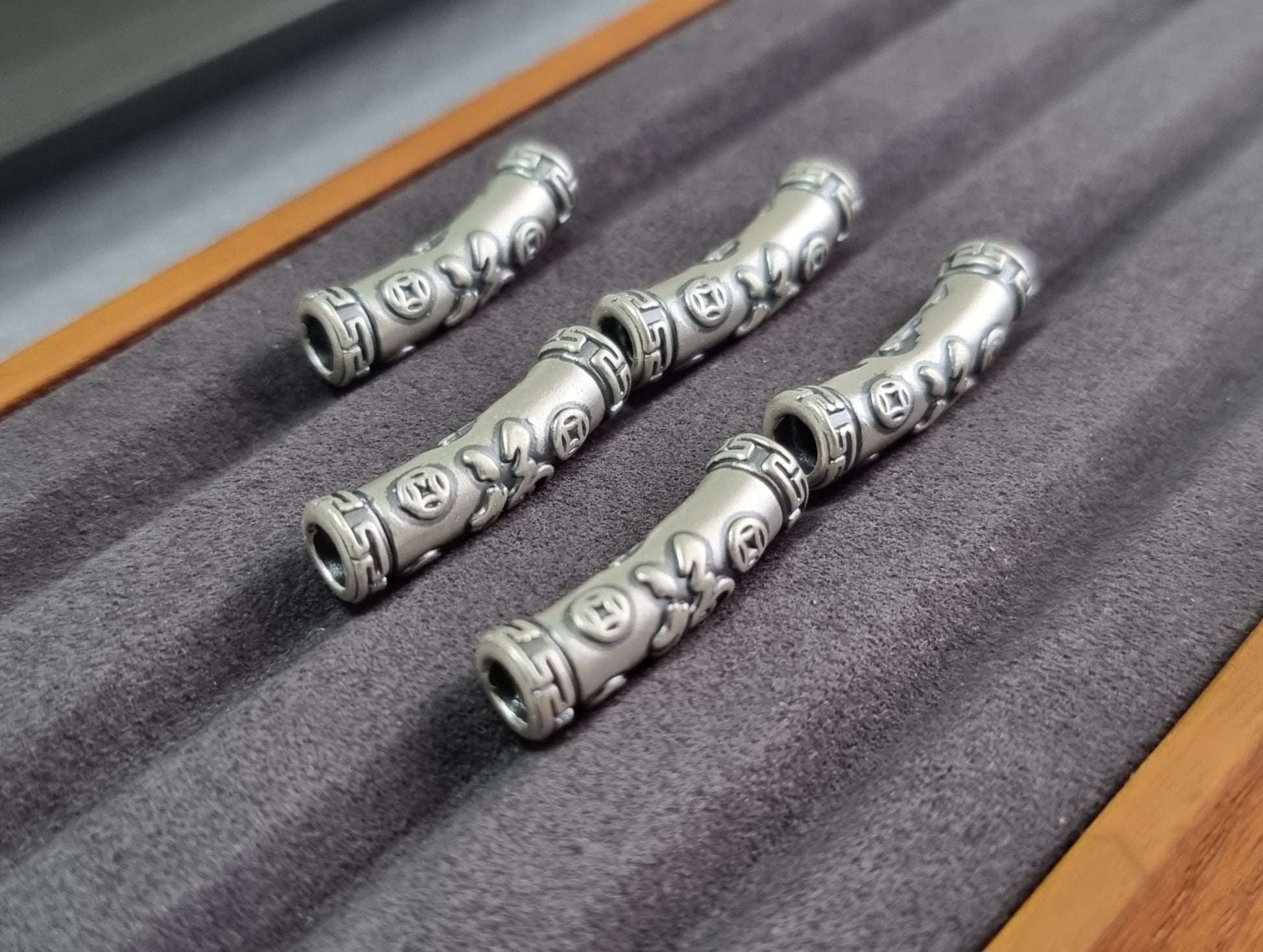 Fortune with Vintage Coins Viking in S999 Silver - Bleus Vault.C