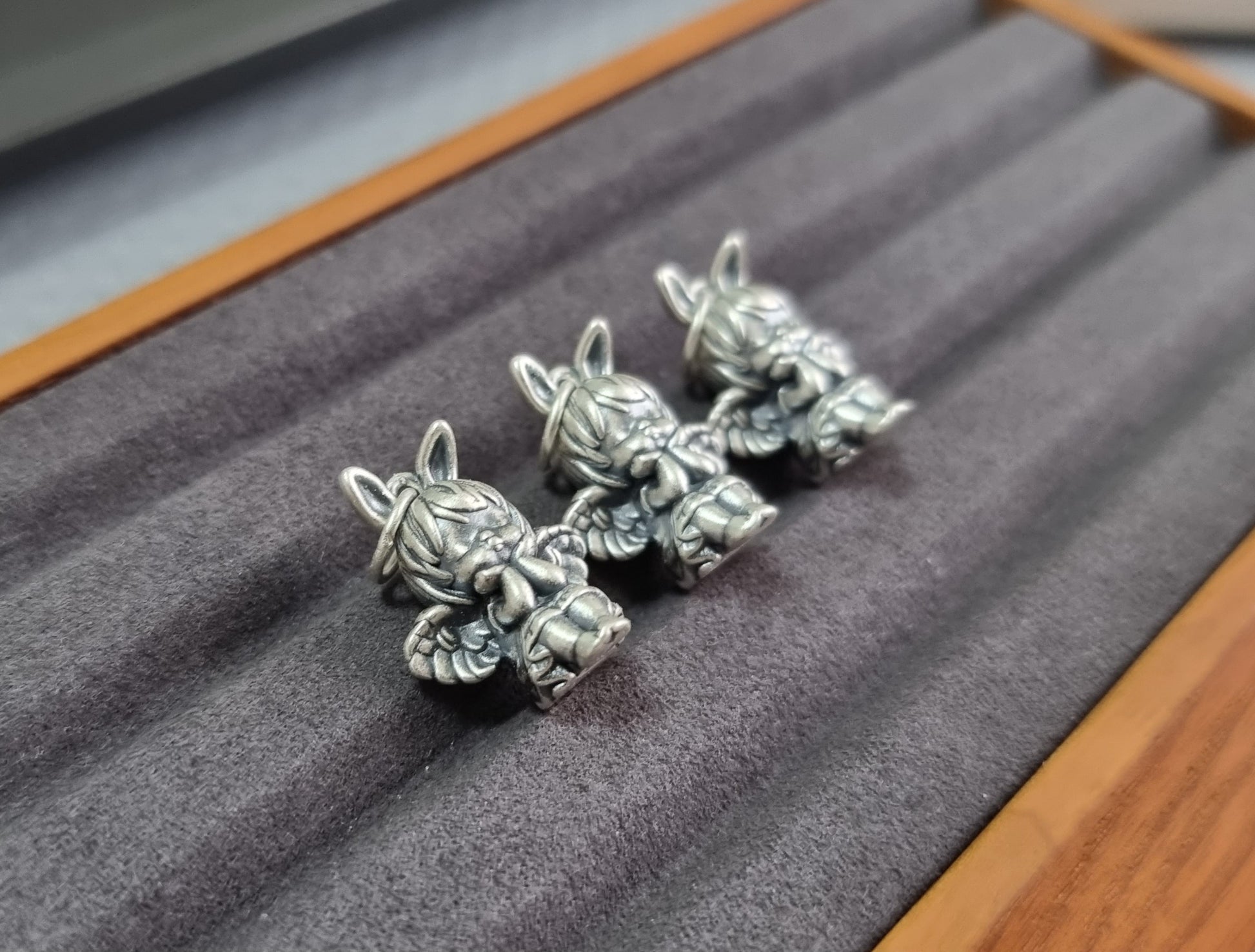 Cutie Angel in S999 Silver - Bleus Vault.C