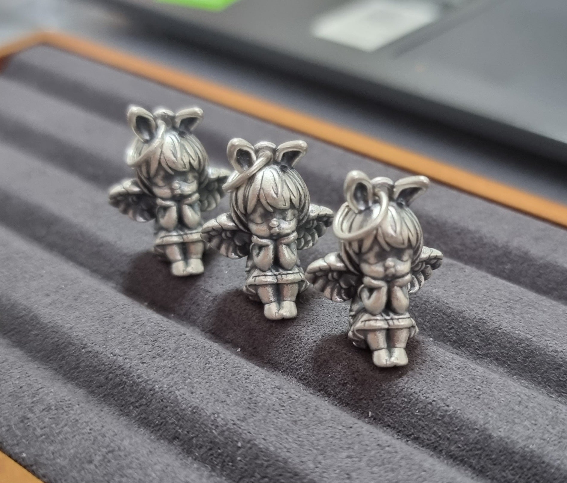 Cutie Angel in S999 Silver - Bleus Vault.C