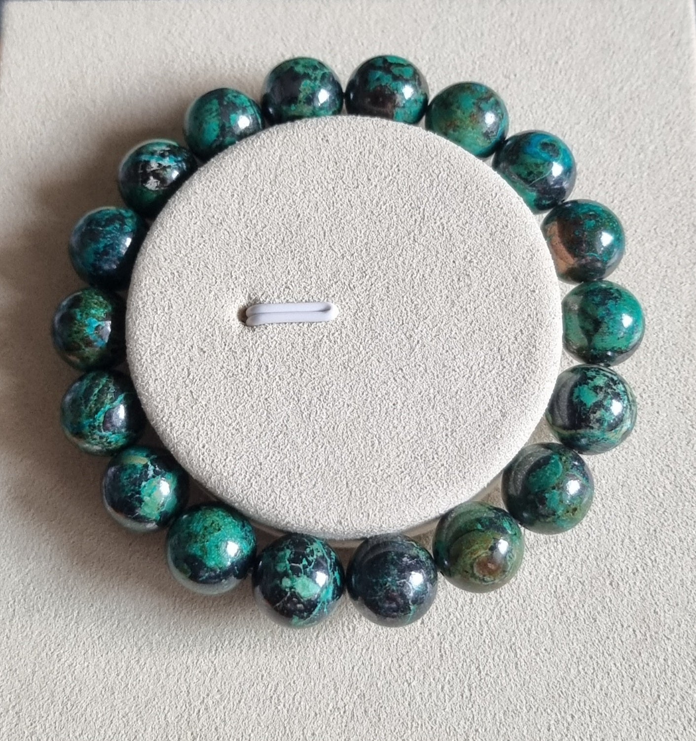 Chrysocolla 11 & 11.5mm 鳳凰石 - Bleus Vault.C