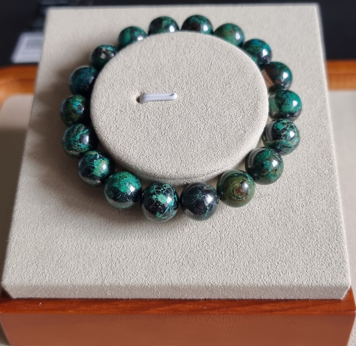 Chrysocolla 11 & 11.5mm 鳳凰石 - Bleus Vault.C