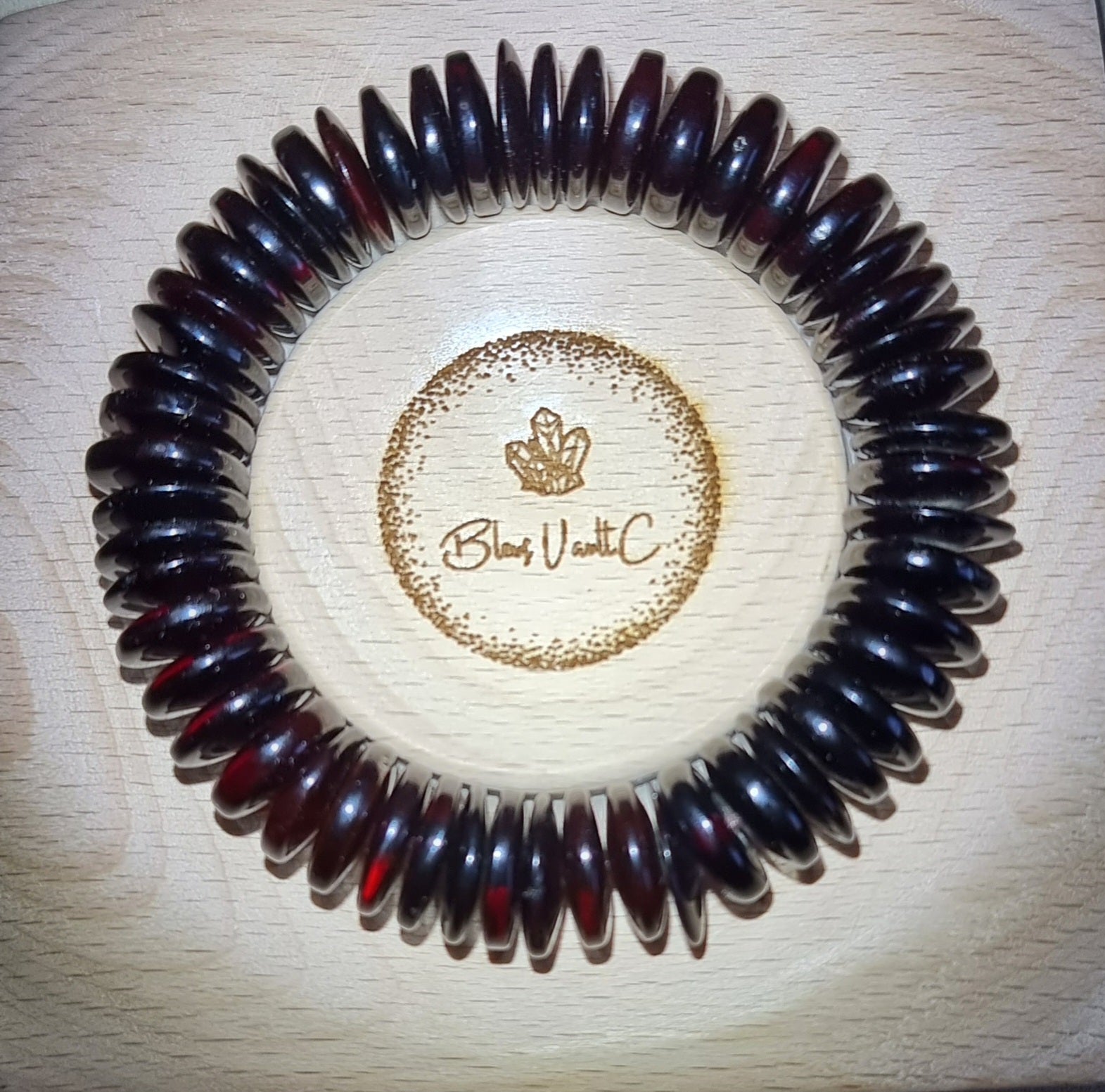 Red Amber, aka Blood Amber (Premium Grade) w Certification 13.5mm 血珀 - Bleus Vault.C