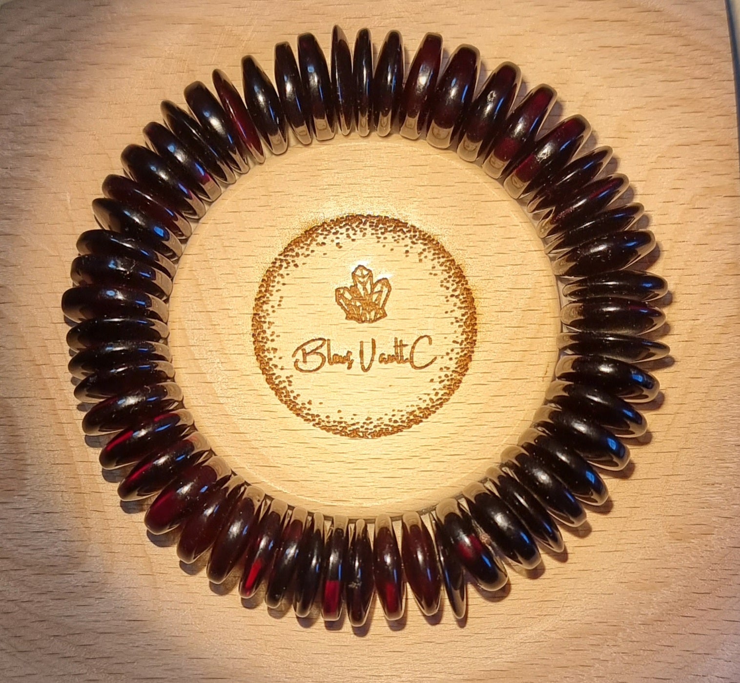 Red Amber, aka Blood Amber (Premium Grade) w Certification 13.5mm 血珀 - Bleus Vault.C