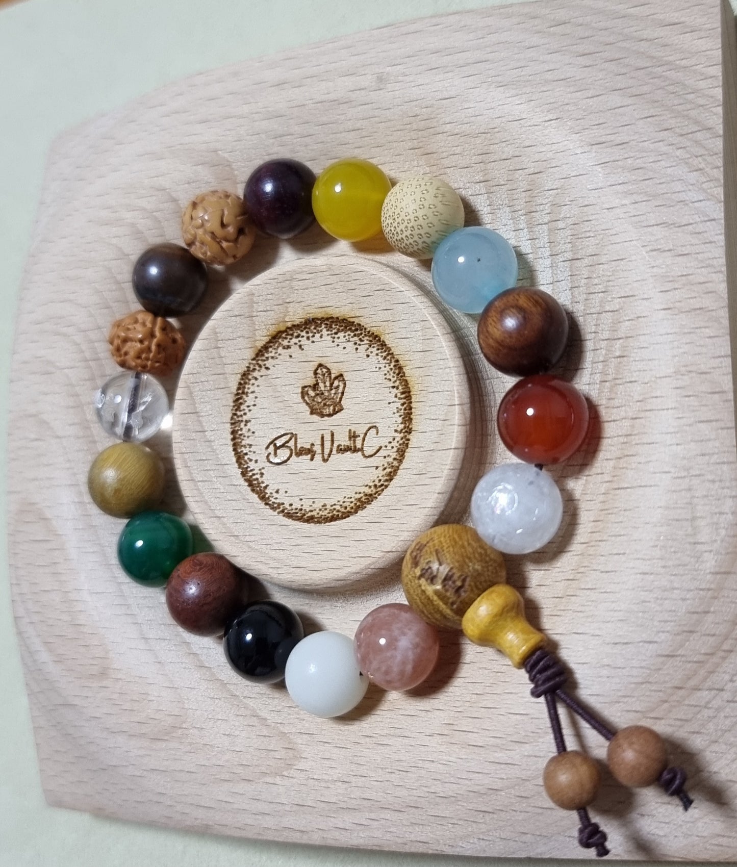 Mala Eighteen Beads - Bleus Vault.C