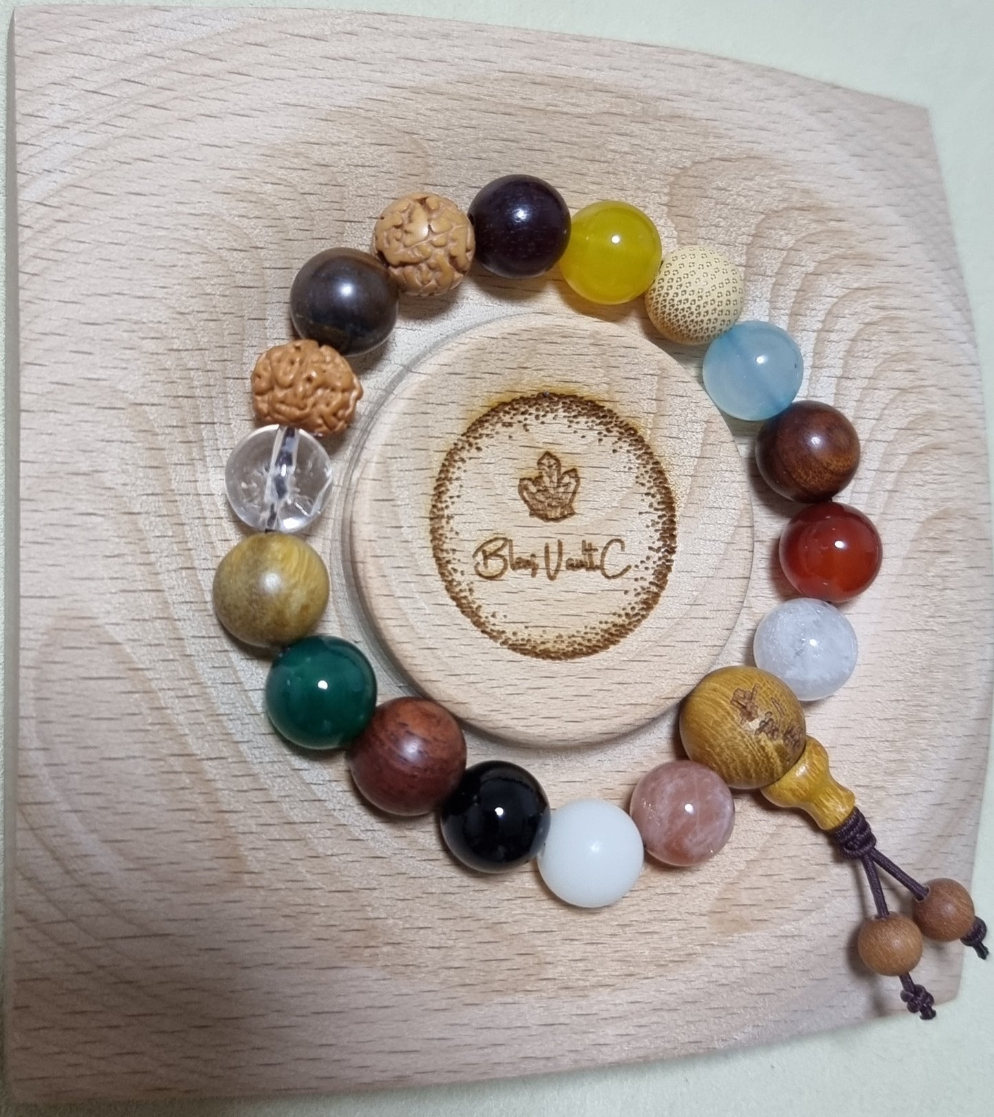 Mala Eighteen Beads - Bleus Vault.C