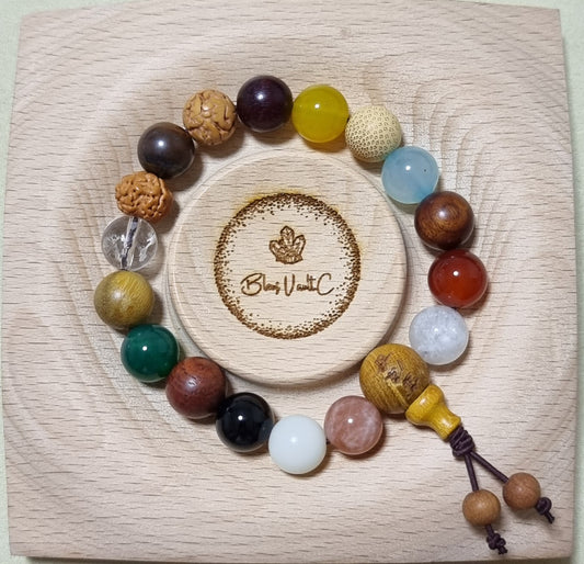 Mala Eighteen Beads - Bleus Vault.C