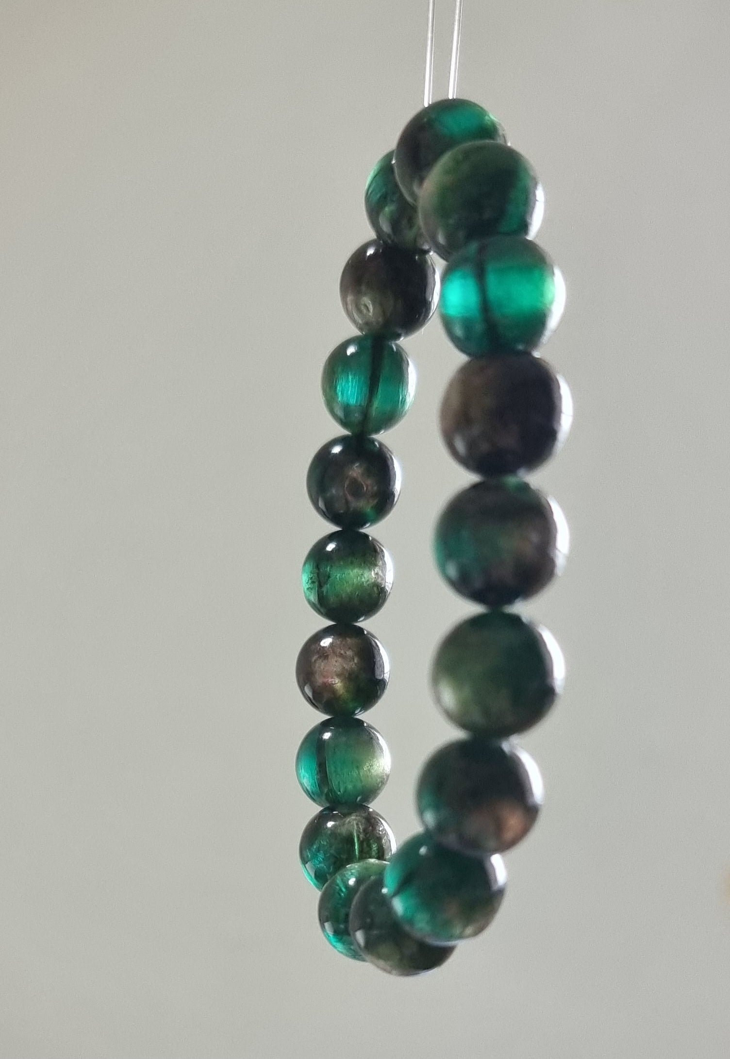 Devil Green Lepidolite (Top Premium Grade) 11.2mm 祖母绿 - Bleus Vault.C