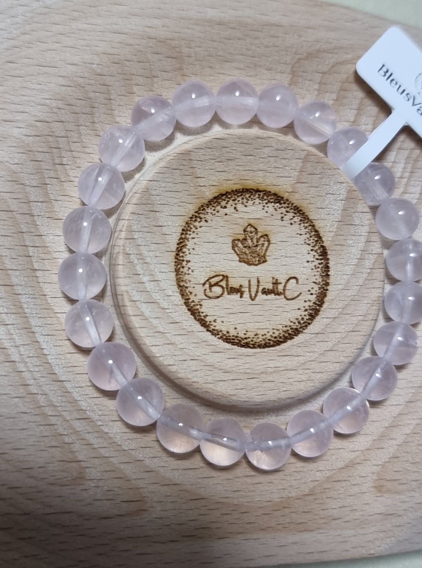 Rose Quartz 8mm 粉晶 - Bleus Vault.C