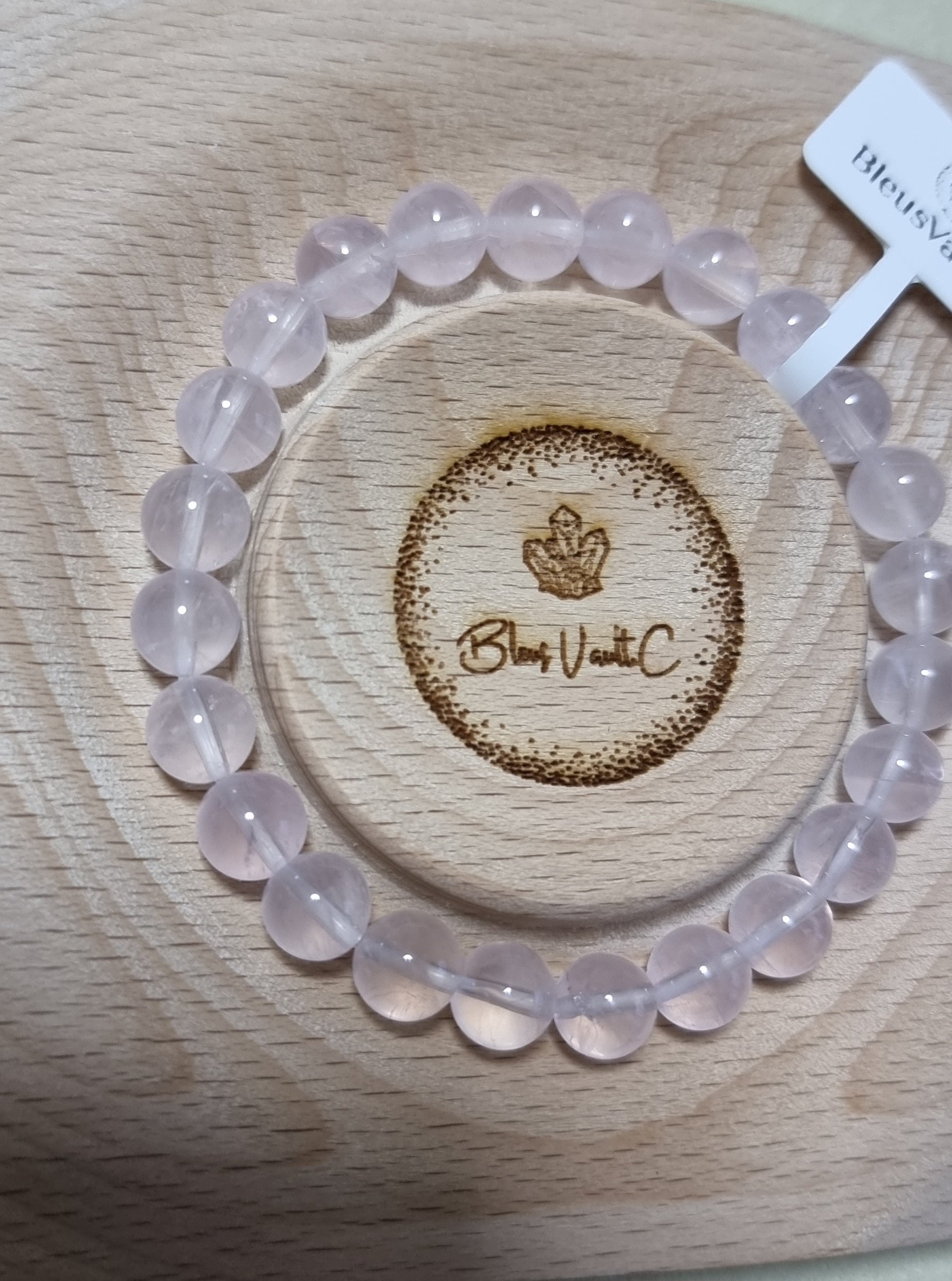 Rose Quartz 8mm 粉晶 - Bleus Vault.C