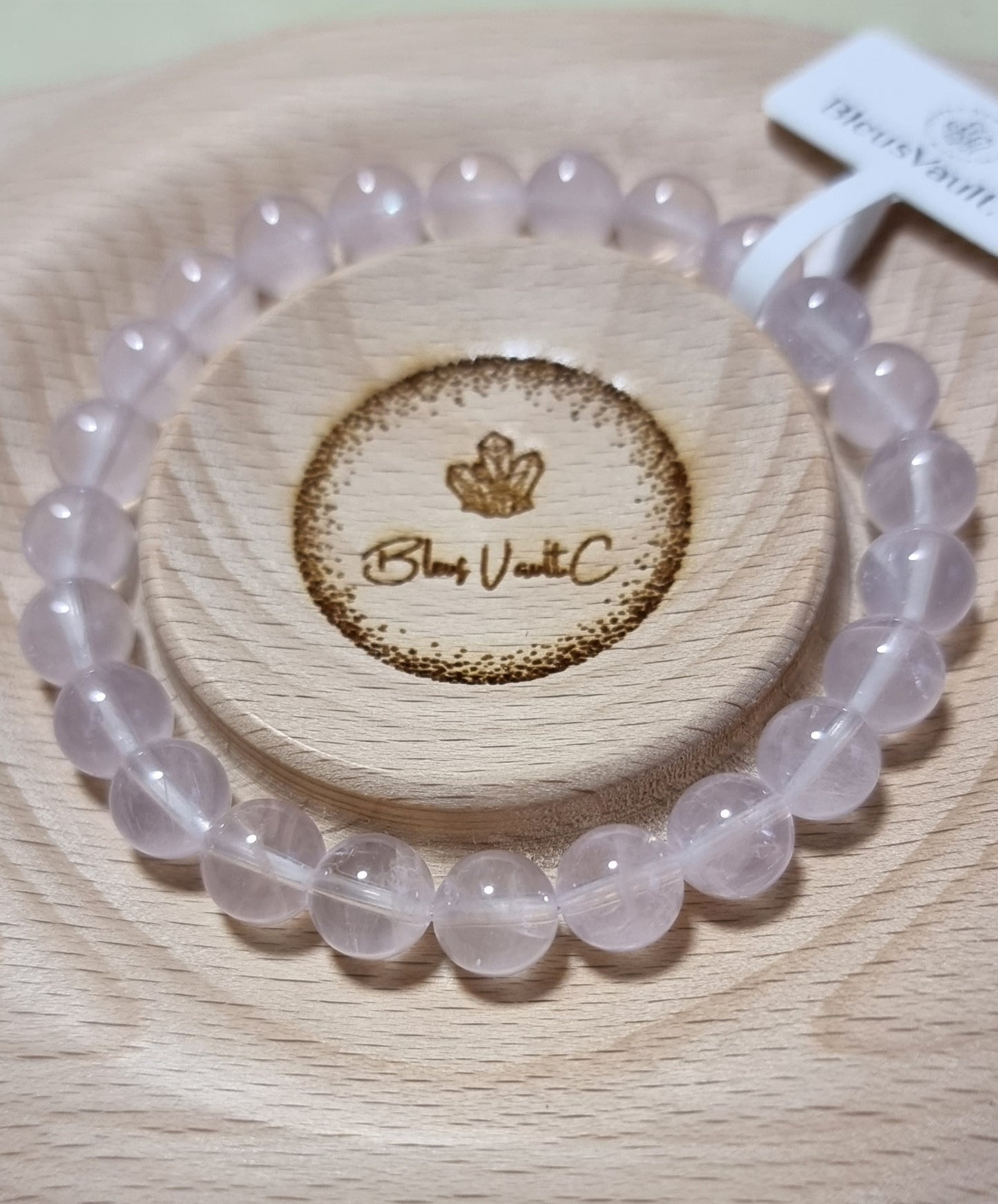 Rose Quartz 8mm 粉晶 - Bleus Vault.C