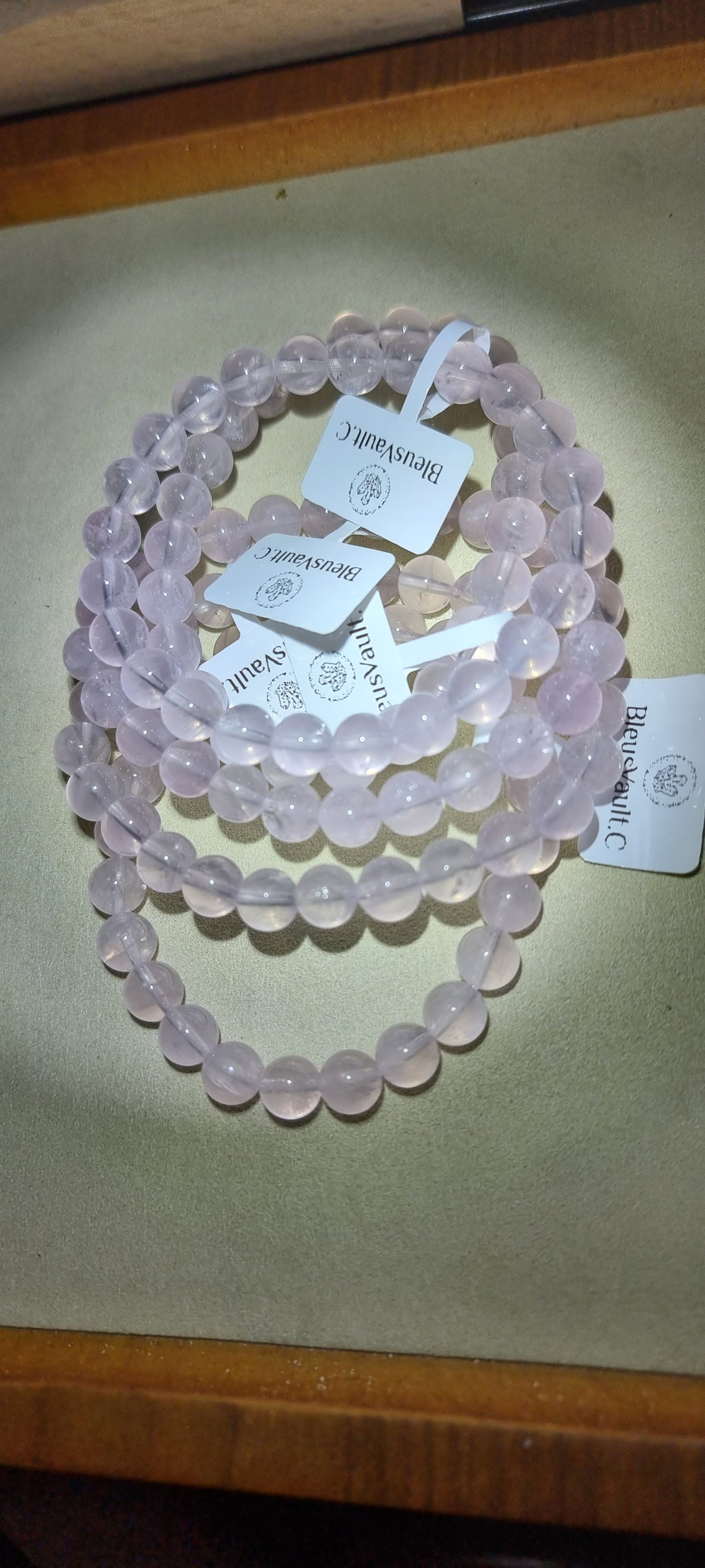 Rose Quartz 8mm 粉晶 - Bleus Vault.C