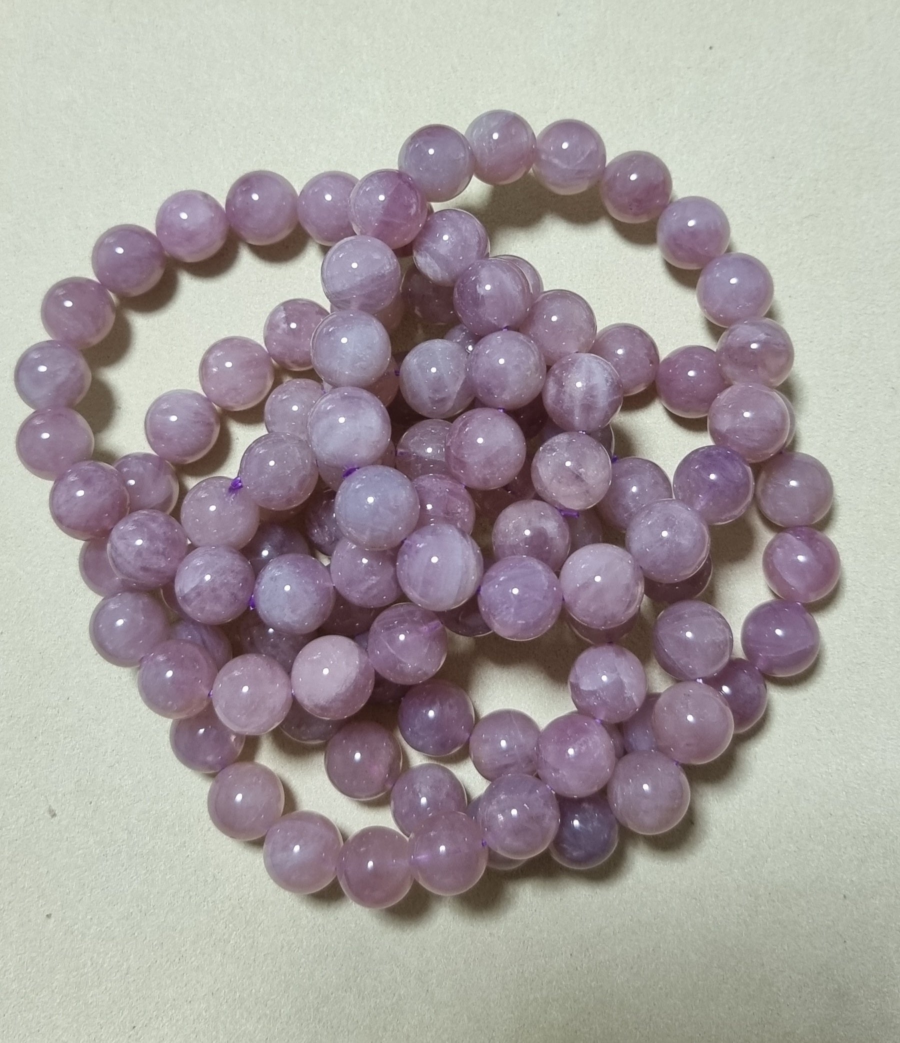 Rose Quartz Purplish 11mm 马粉晶 - Bleus Vault.C