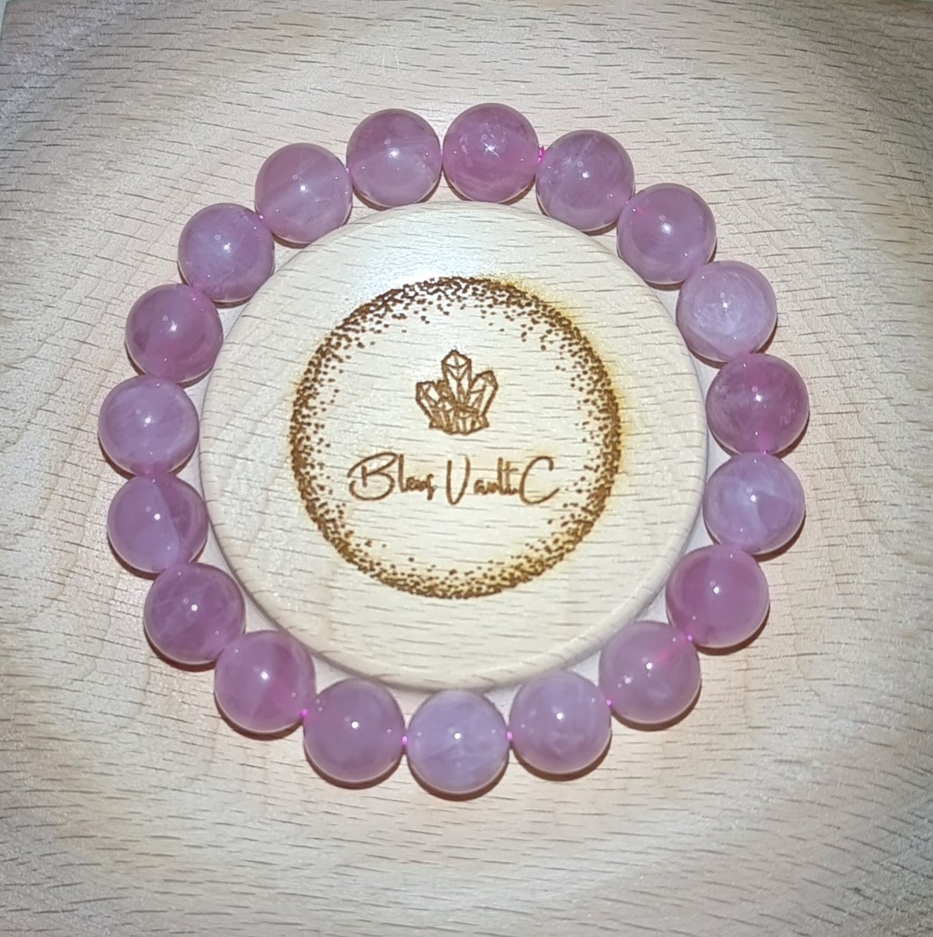 Rose Quartz Pinky 11mm 马粉晶 - Bleus Vault.C