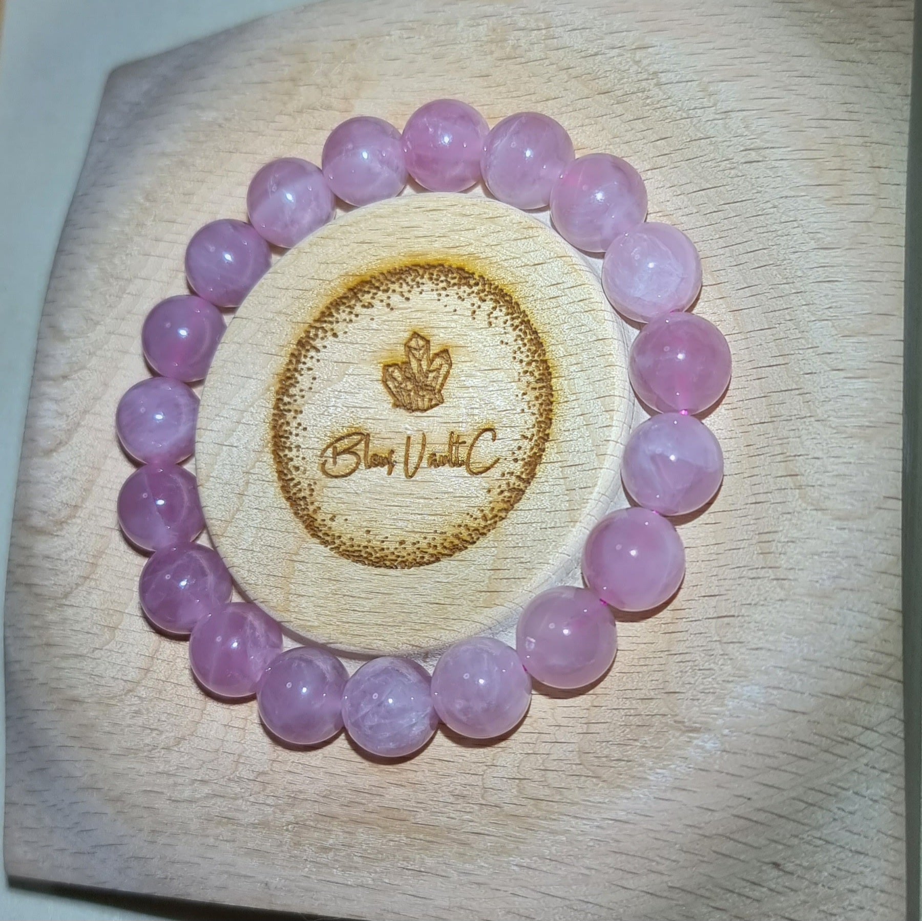 Rose Quartz Pinky 11mm 马粉晶 - Bleus Vault.C