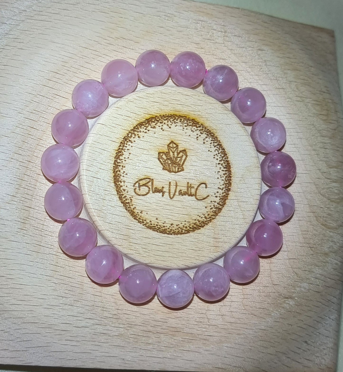 Rose Quartz Pinky 11mm 马粉晶 - Bleus Vault.C