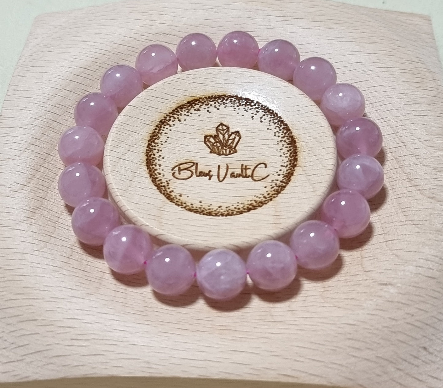 Rose Quartz Pinky 11mm 马粉晶 - Bleus Vault.C