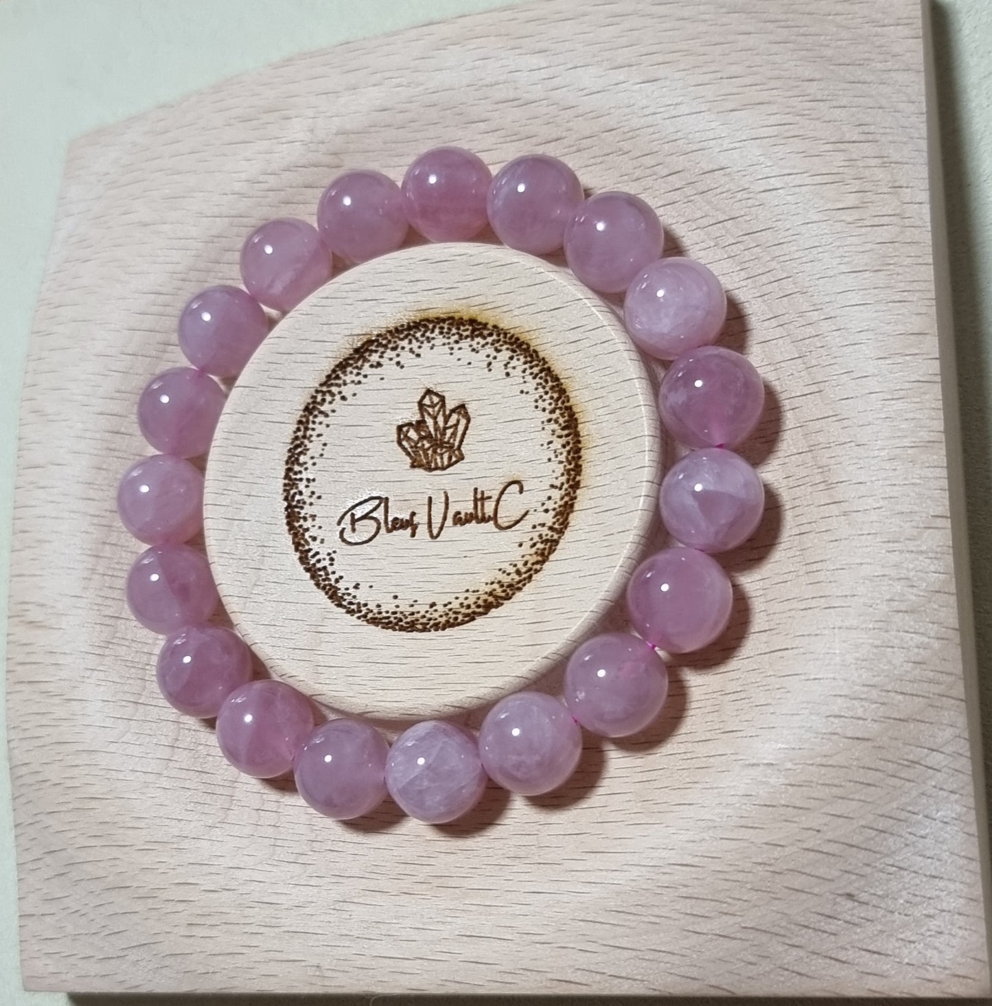 Rose Quartz Pinky 11mm 马粉晶 - Bleus Vault.C