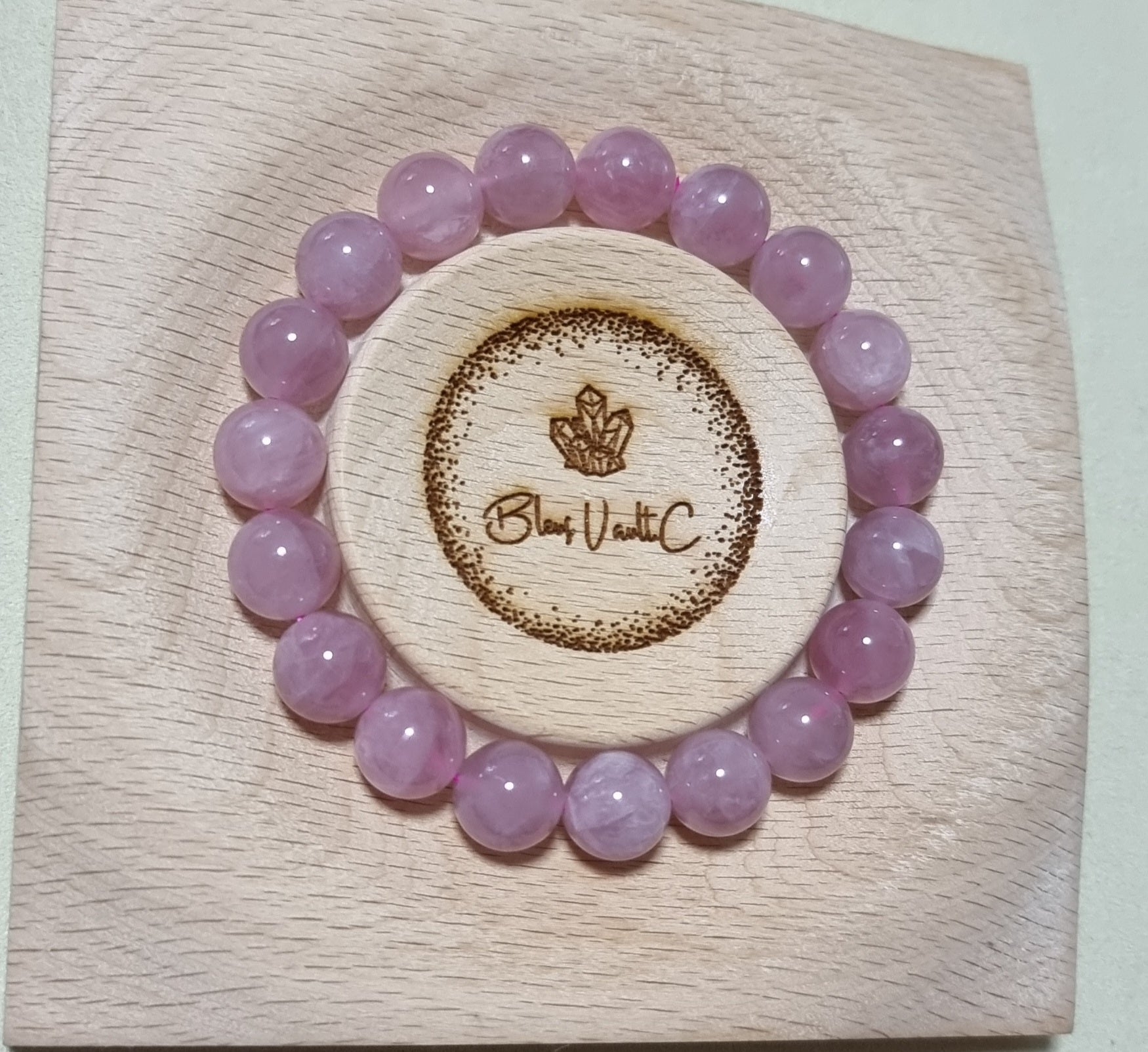 Rose Quartz Pinky 11mm 马粉晶 - Bleus Vault.C