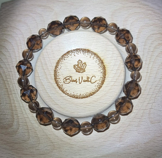 Ice Obsidian Faceted & Round 9.5mm 冰曜石 - Bleus Vault.C