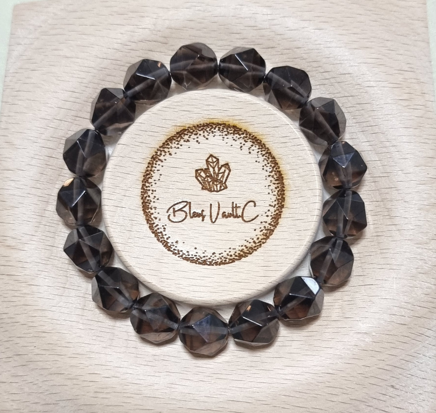 Ice Obsidian Faceted 11mm 冰曜石 - Bleus Vault.C