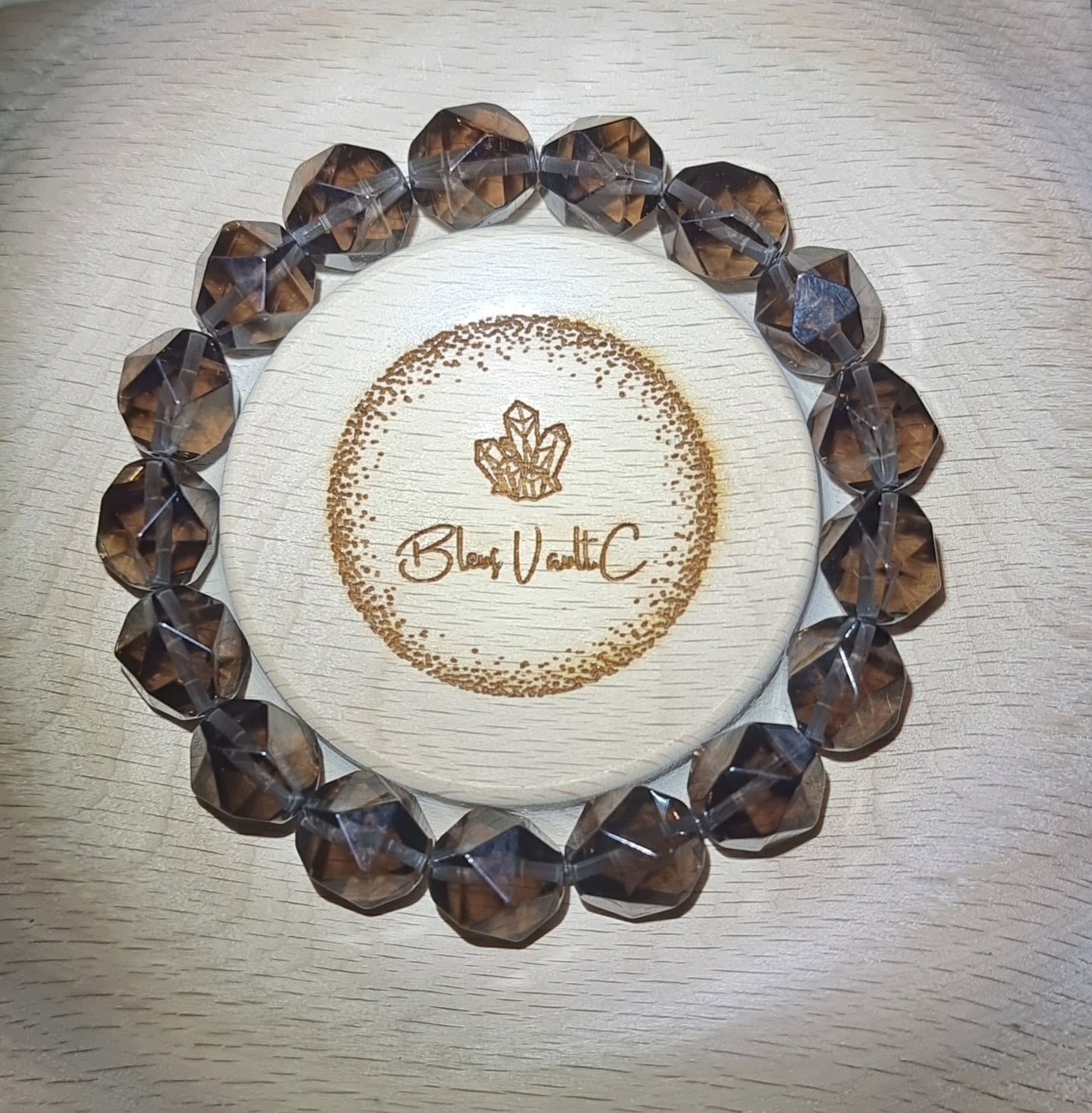 Ice Obsidian Faceted 11mm 冰曜石 - Bleus Vault.C