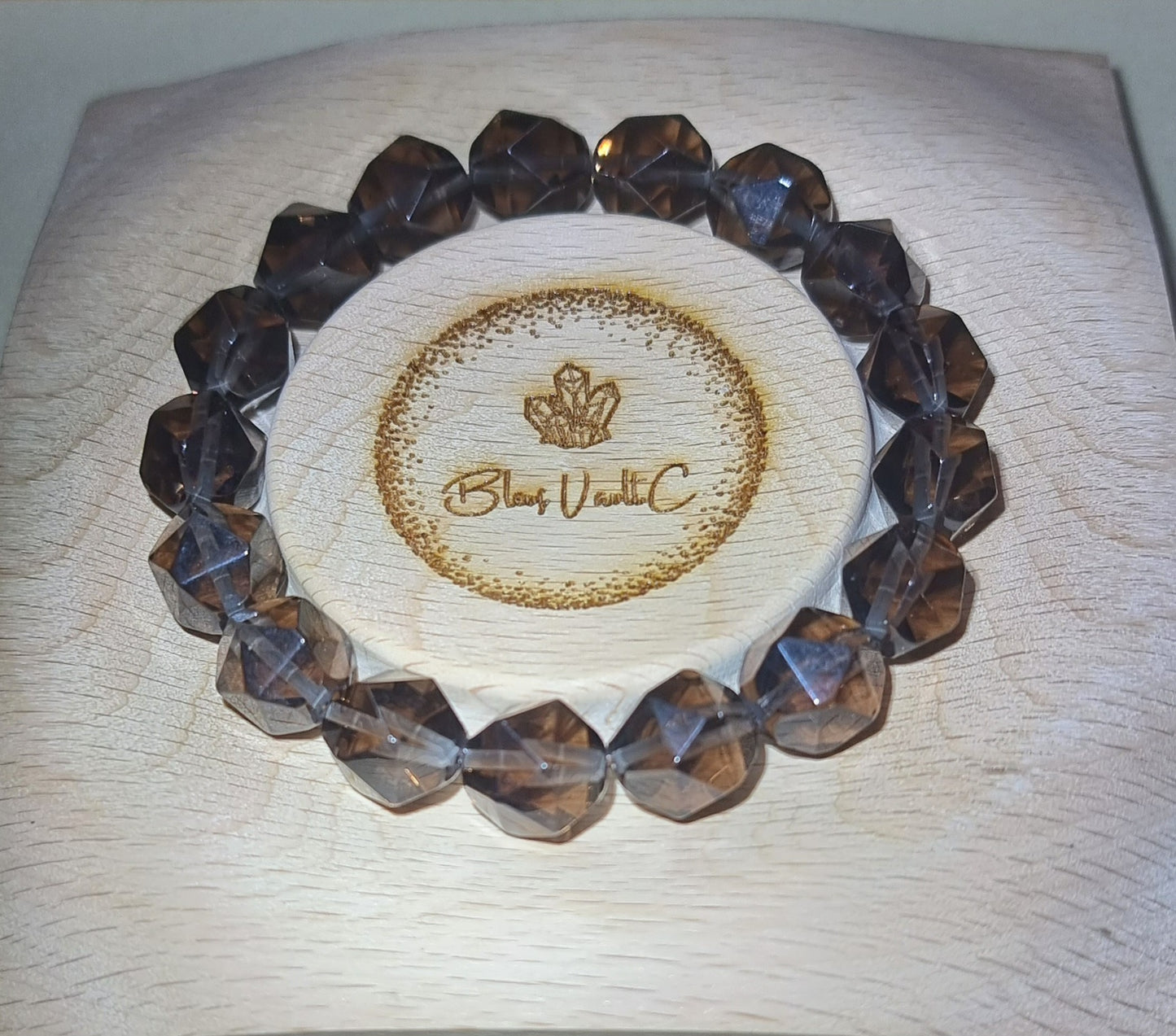 Ice Obsidian Faceted 11mm 冰曜石 - Bleus Vault.C