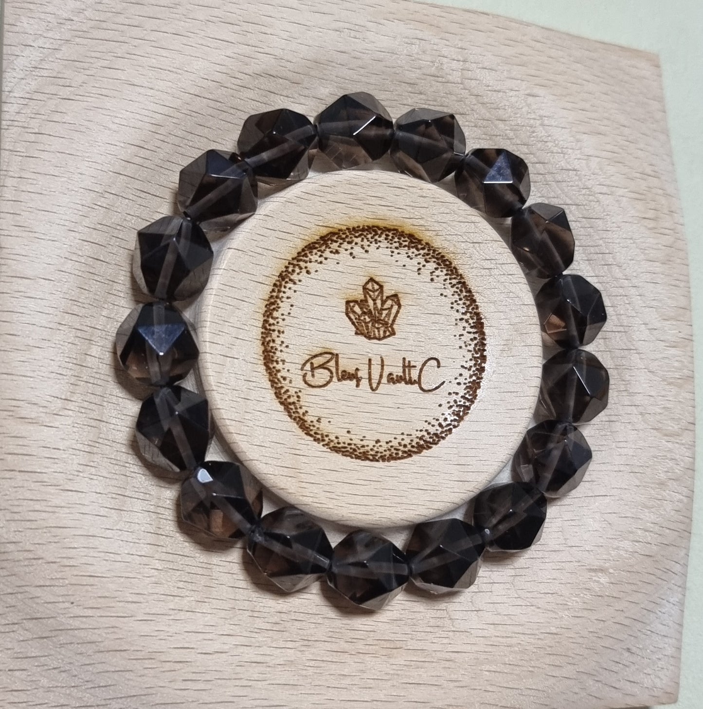 Ice Obsidian Faceted 11mm 冰曜石 - Bleus Vault.C