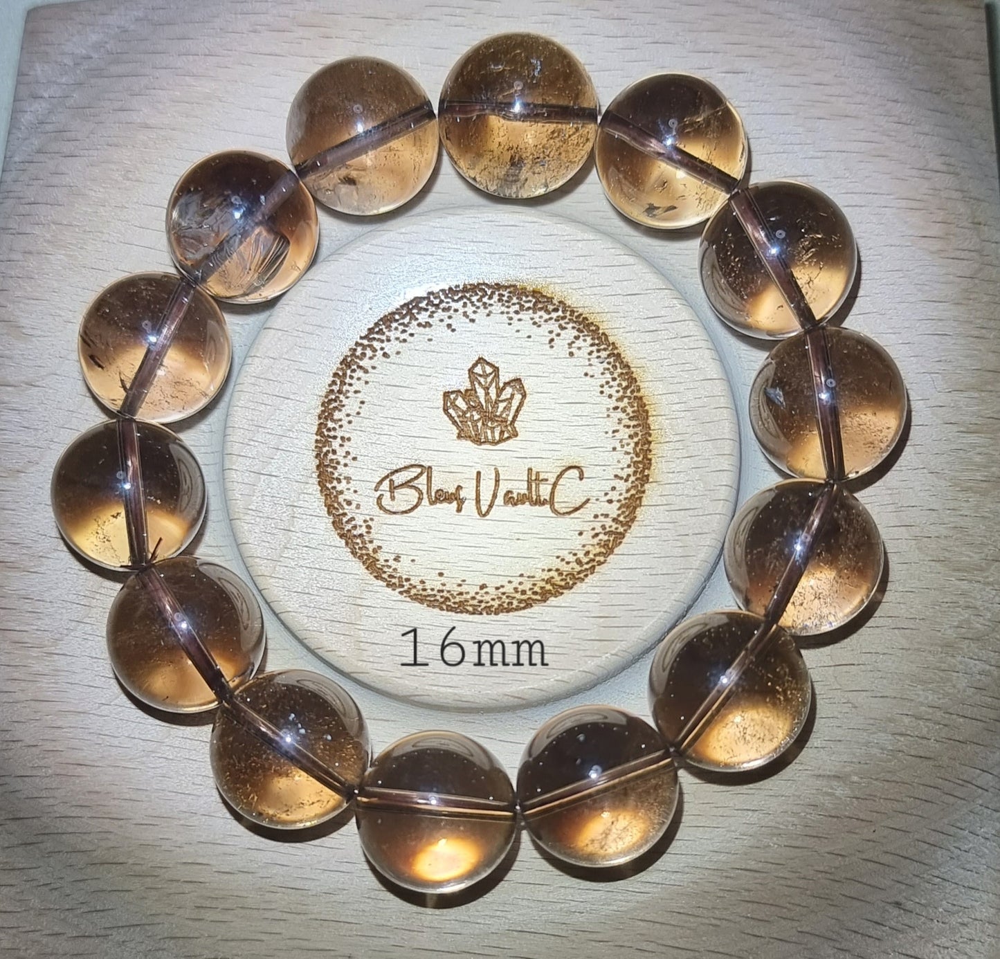 Ice Obsidian Round 10.5, 12, 13 & 16mm 冰曜石 - Bleus Vault.C