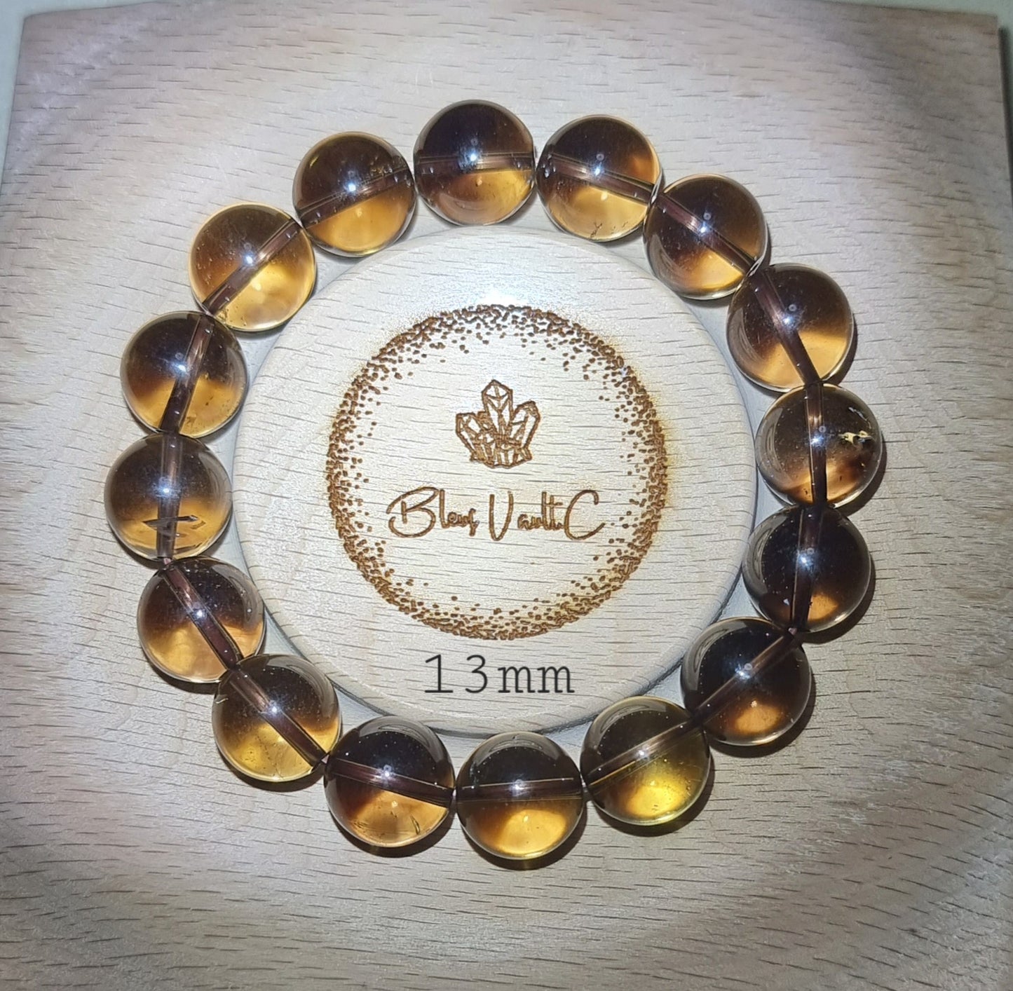 Ice Obsidian Round 10.5, 12, 13 & 16mm 冰曜石 - Bleus Vault.C