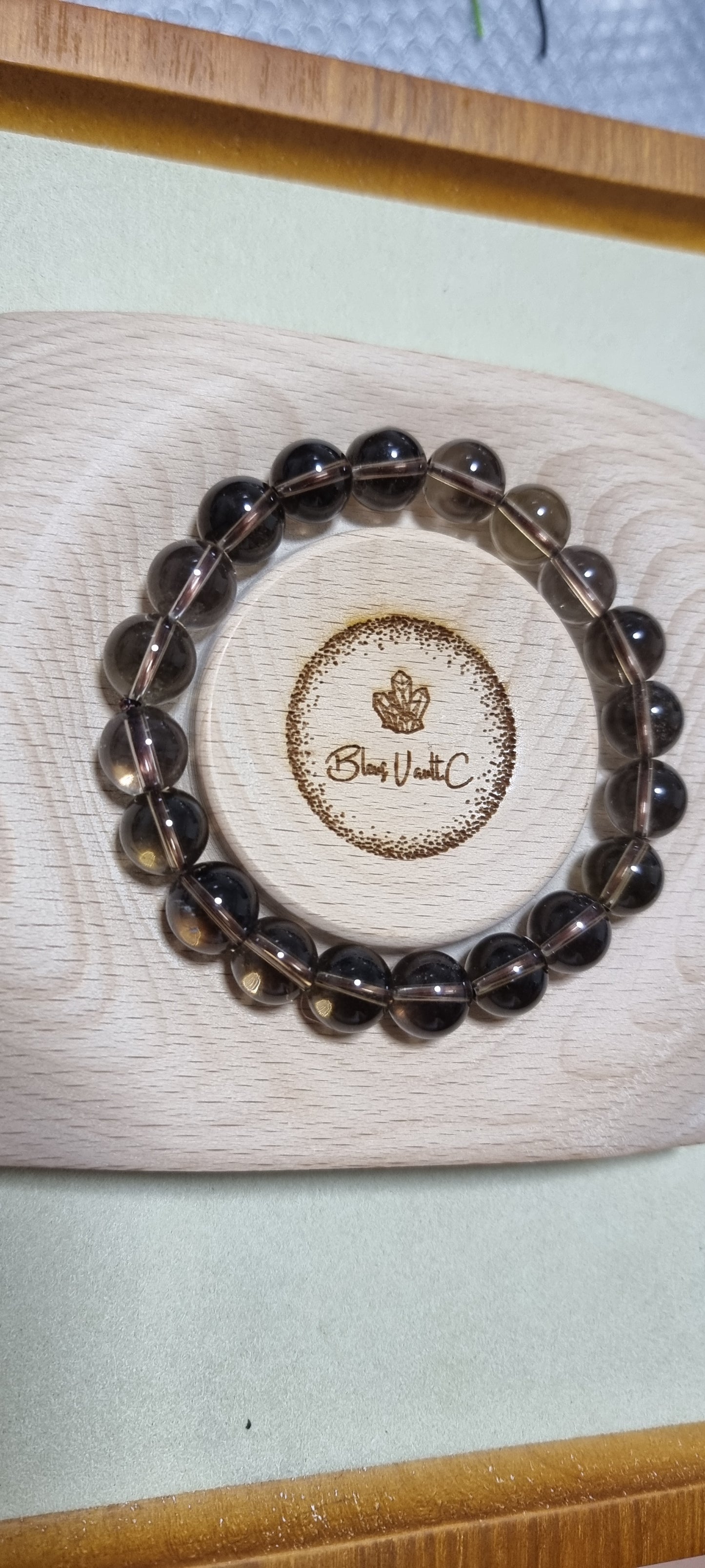 Ice Obsidian Round 10.5, 12, 13 & 16mm 冰曜石 - Bleus Vault.C