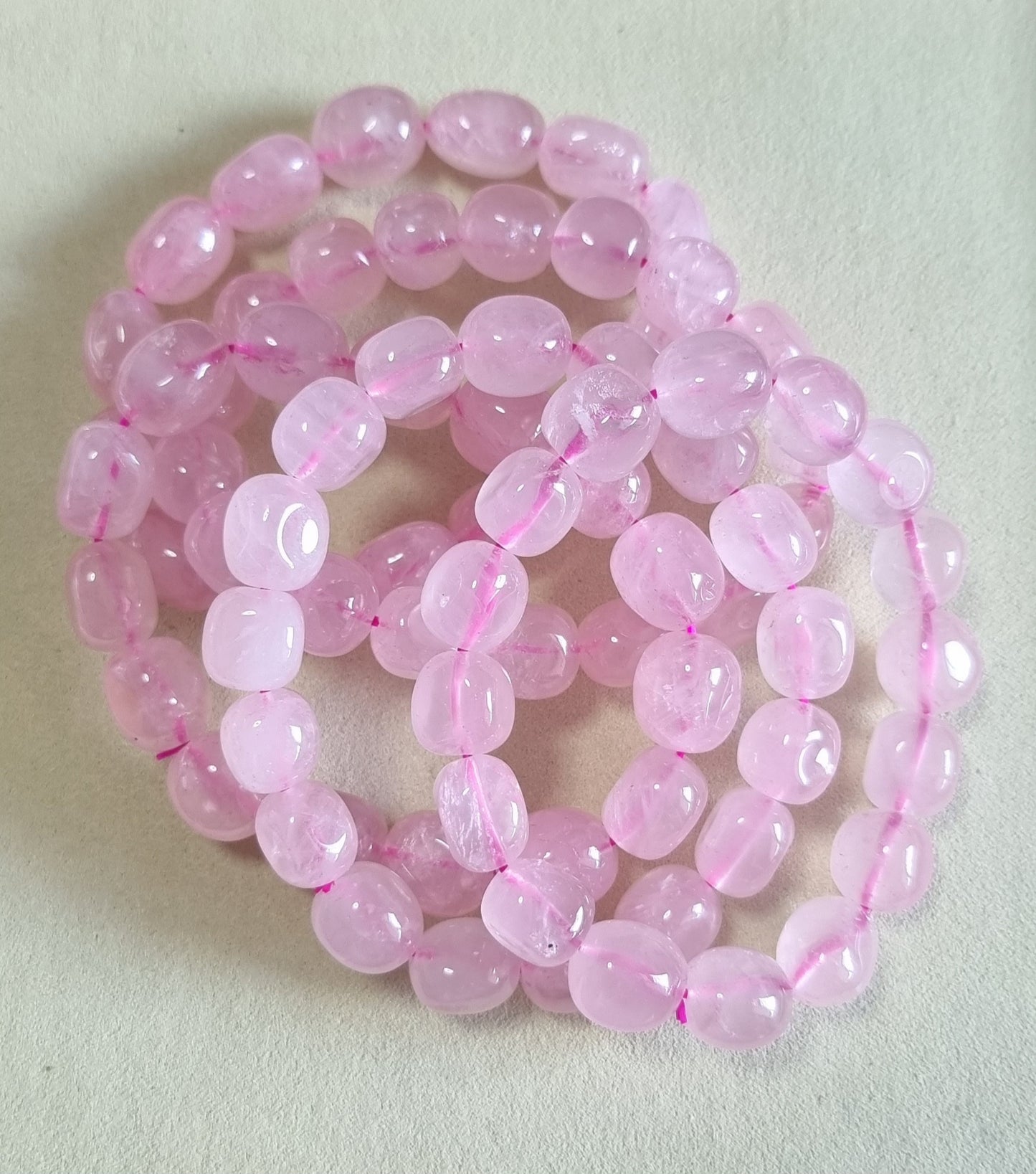Rose Quartz Oblate Pinky 马粉晶 - Bleus Vault.C