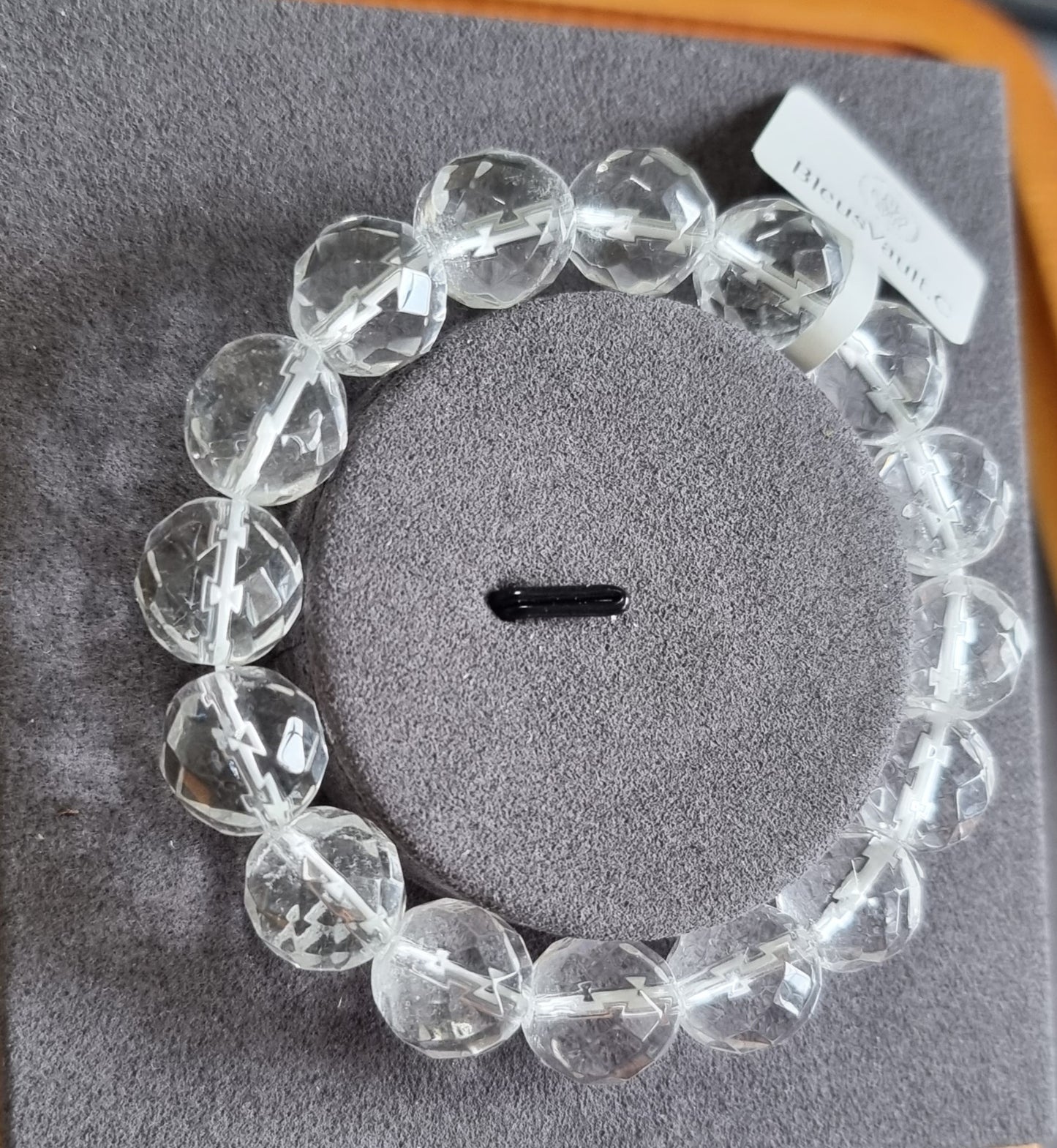 Clear Quartz 78 Faceted Cut 12mm 白水晶 - Bleus Vault.C