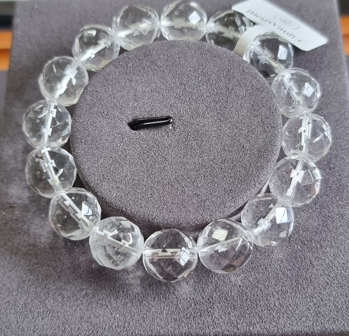 Clear Quartz 78 Faceted Cut 12mm 白水晶 - Bleus Vault.C