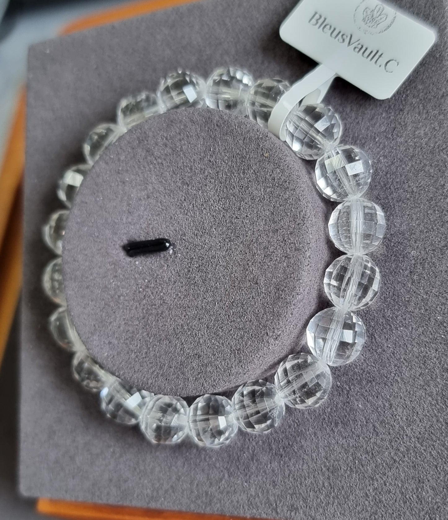 Clear Quartz 108 Faceted Cut 10mm 白水晶 - Bleus Vault.C