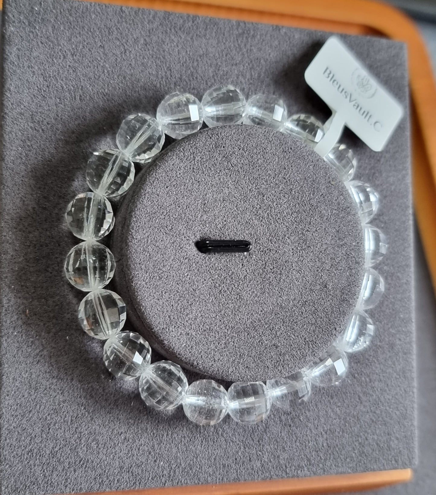 Clear Quartz 108 Faceted Cut 10mm 白水晶 - Bleus Vault.C