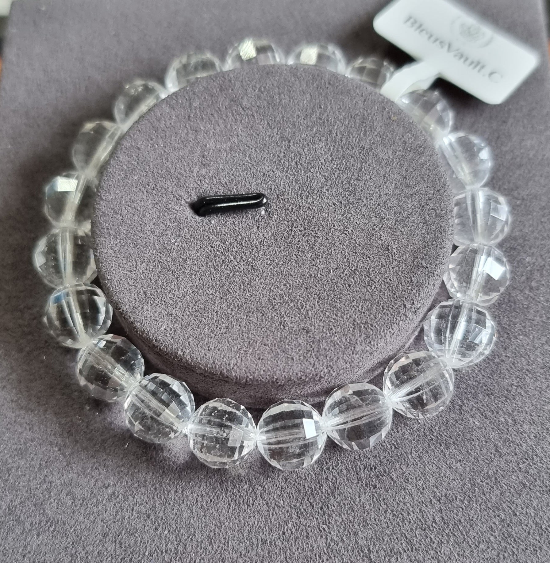 Clear Quartz 108 Faceted Cut 10mm 白水晶 - Bleus Vault.C