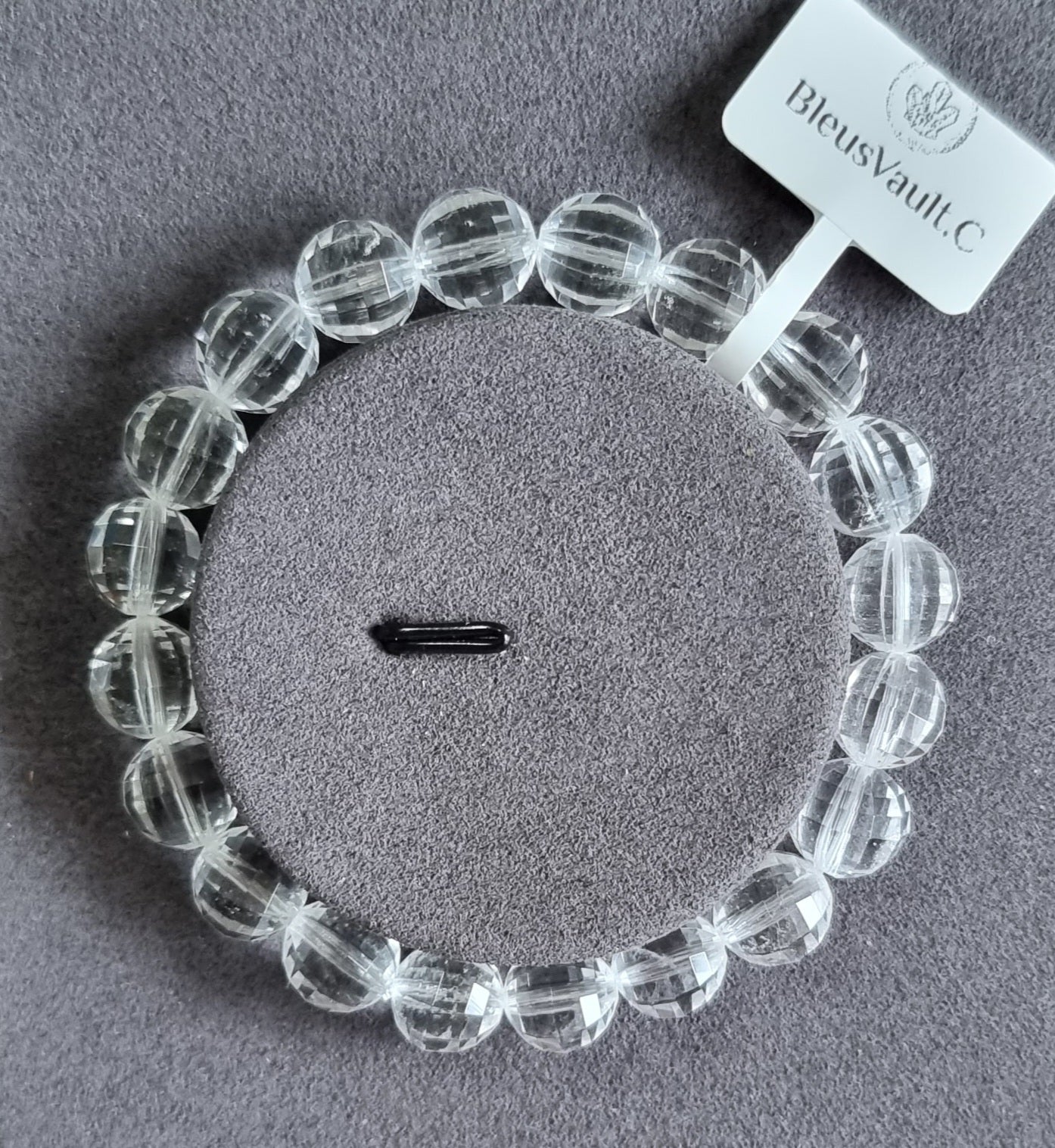 Clear Quartz 108 Faceted Cut 10mm 白水晶 - Bleus Vault.C