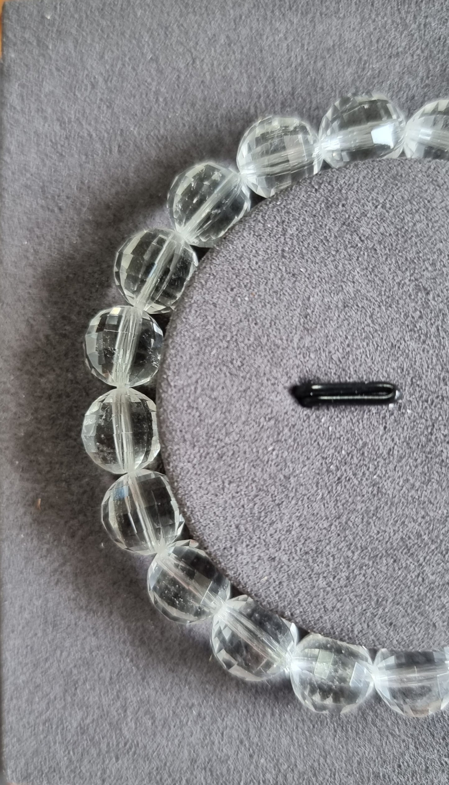 Clear Quartz 108 Faceted Cut 10mm 白水晶 - Bleus Vault.C