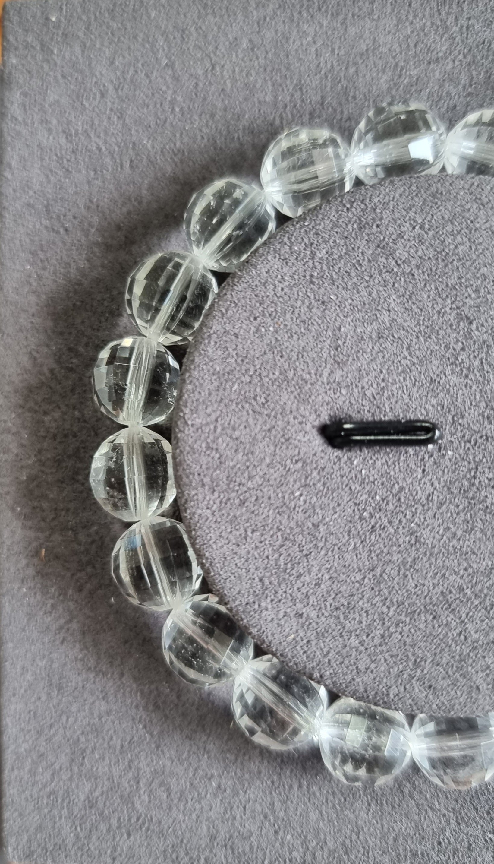 Clear Quartz 108 Faceted Cut 10mm 白水晶 - Bleus Vault.C