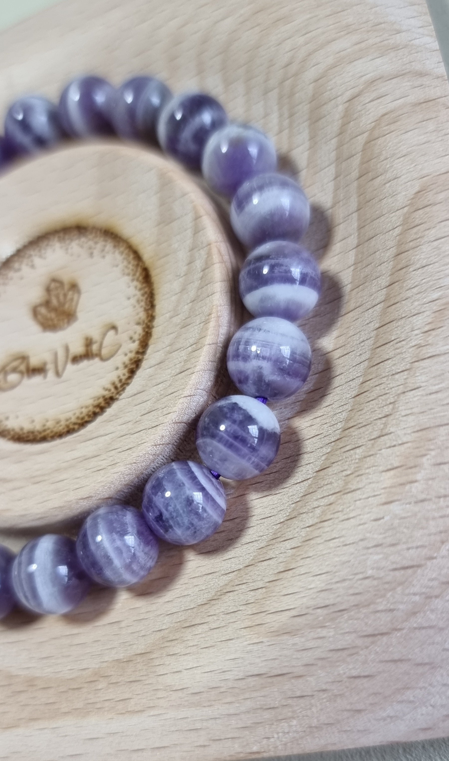 Dream Amethyst 8.5mm 梦幻紫水晶 - Bleus Vault.C