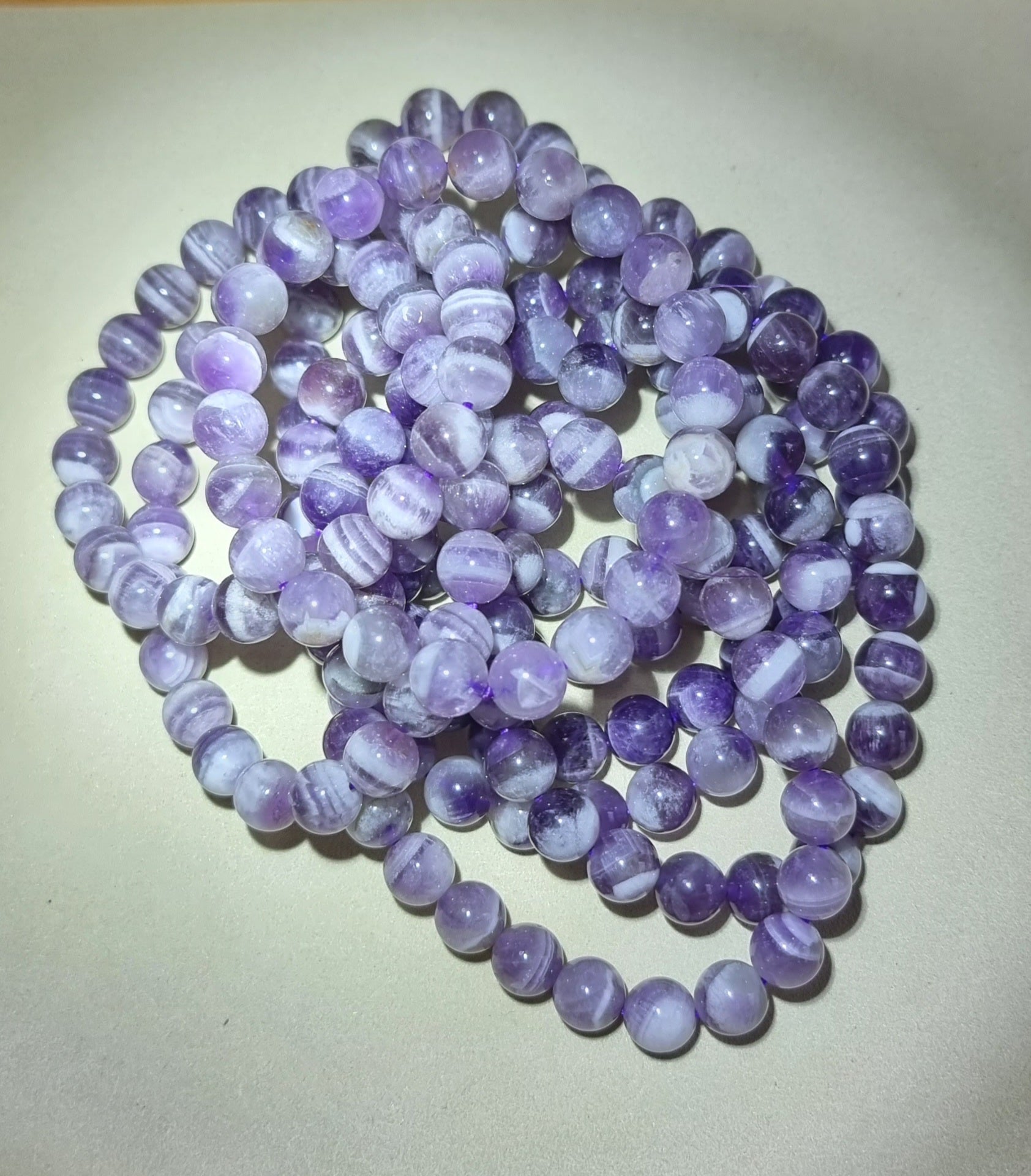 Dream Amethyst 8.5mm 梦幻紫水晶 - Bleus Vault.C