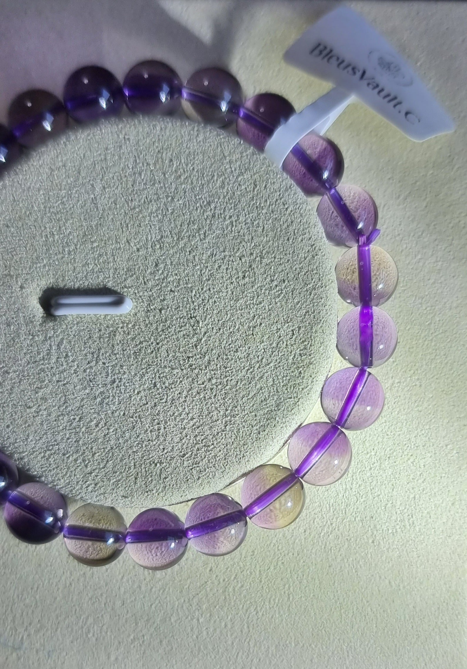 Ametrine (Premium Grade) 8 & 9mm 紫黄晶 - Bleus Vault.C