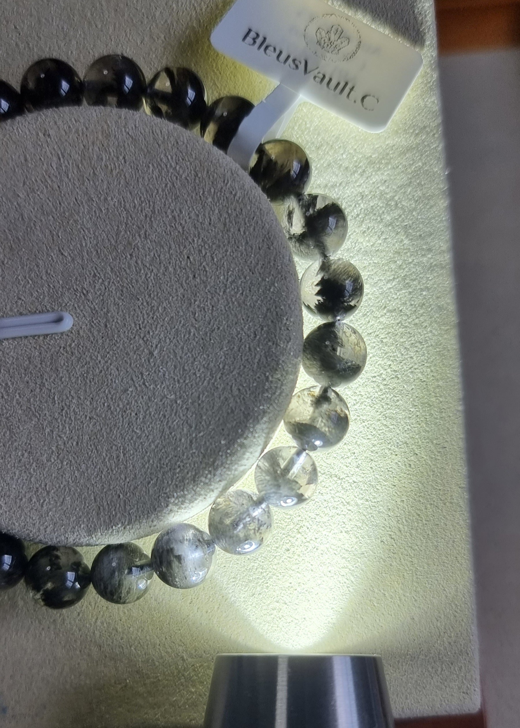 Auralite 23 Volcano Ash (Top Premium Grade) 8mm 火山极光 - Bleus Vault.C
