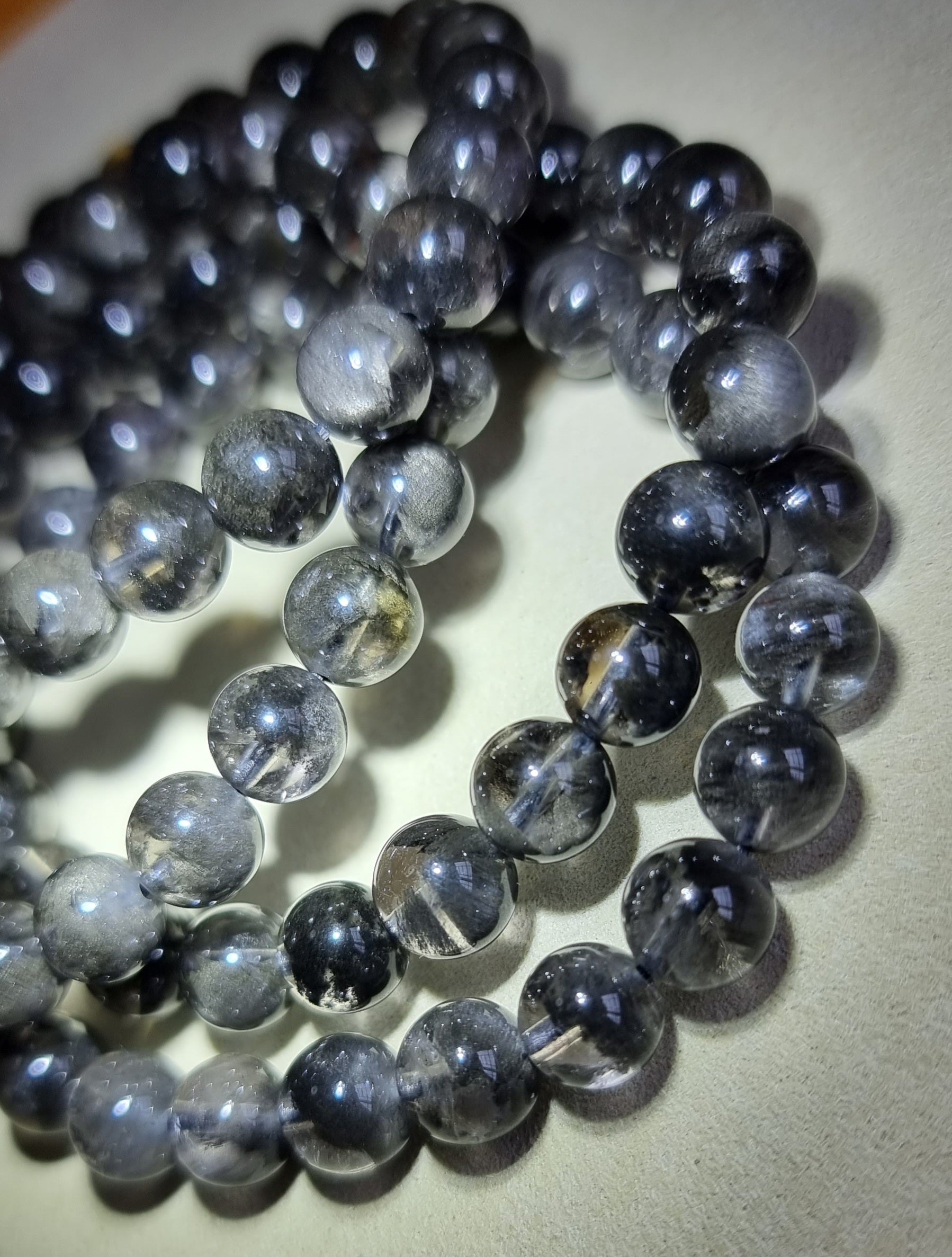 Auralite 23 Volcano Ash (Top Premium Grade) 8mm 火山极光 - Bleus Vault.C
