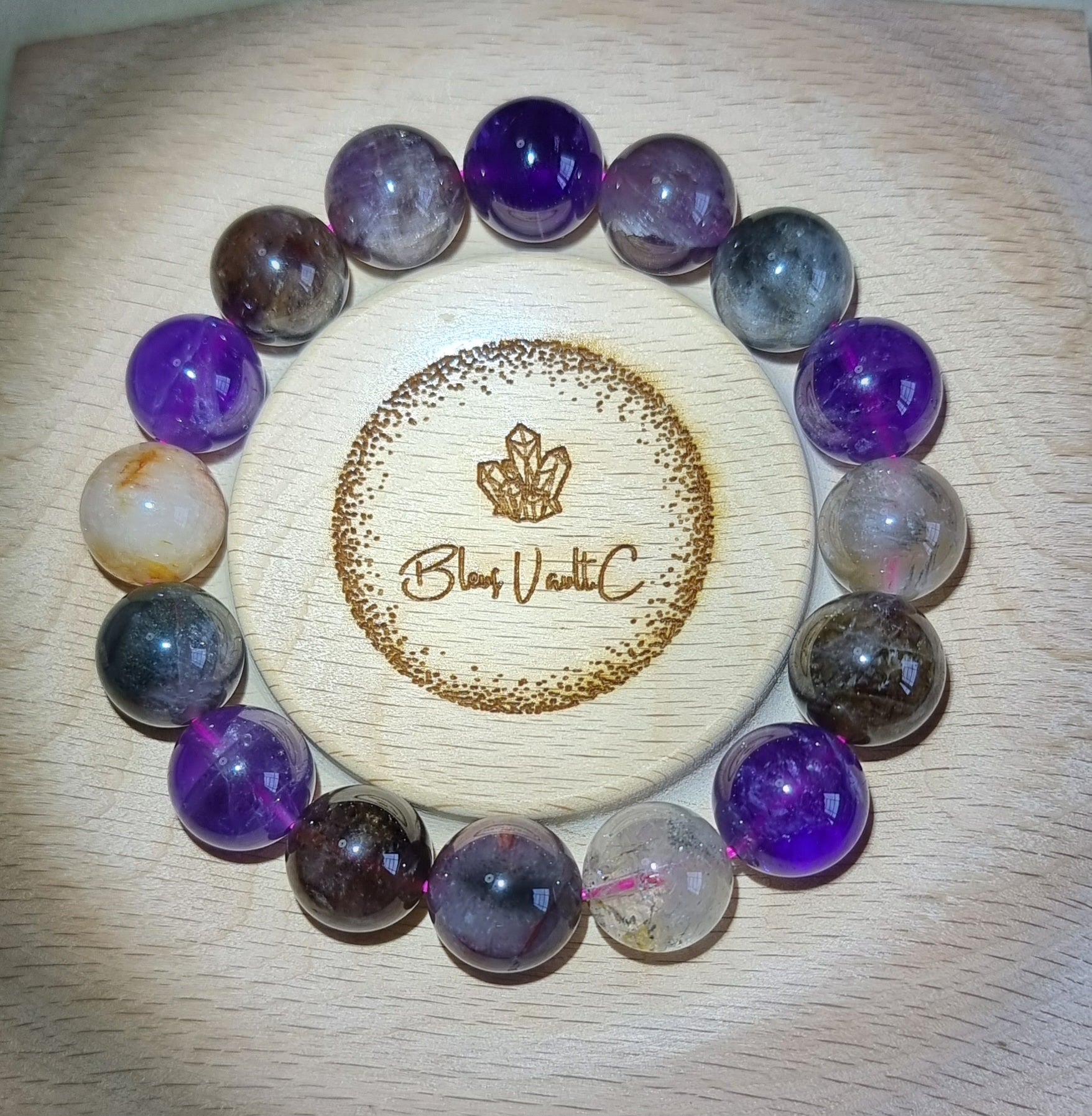 Auralite 23 Mixed with Certification 13.5mm 彩极光 - Bleus Vault.C