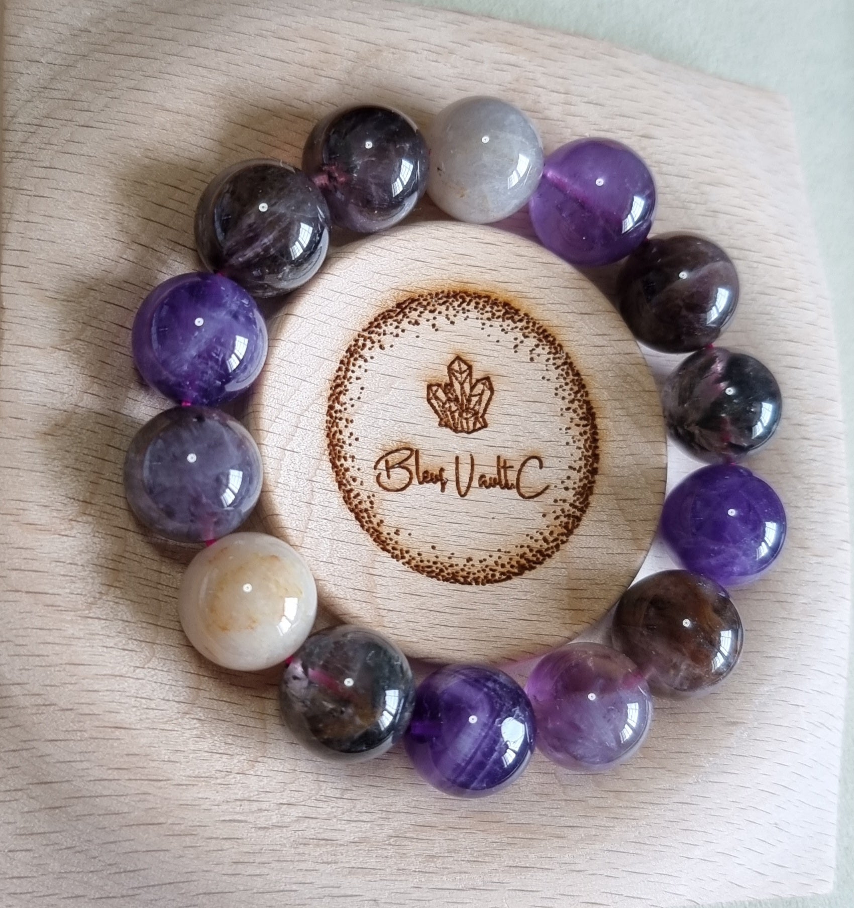 Auralite 23 Mixed with Certification 16mm 彩极光 - Bleus Vault.C