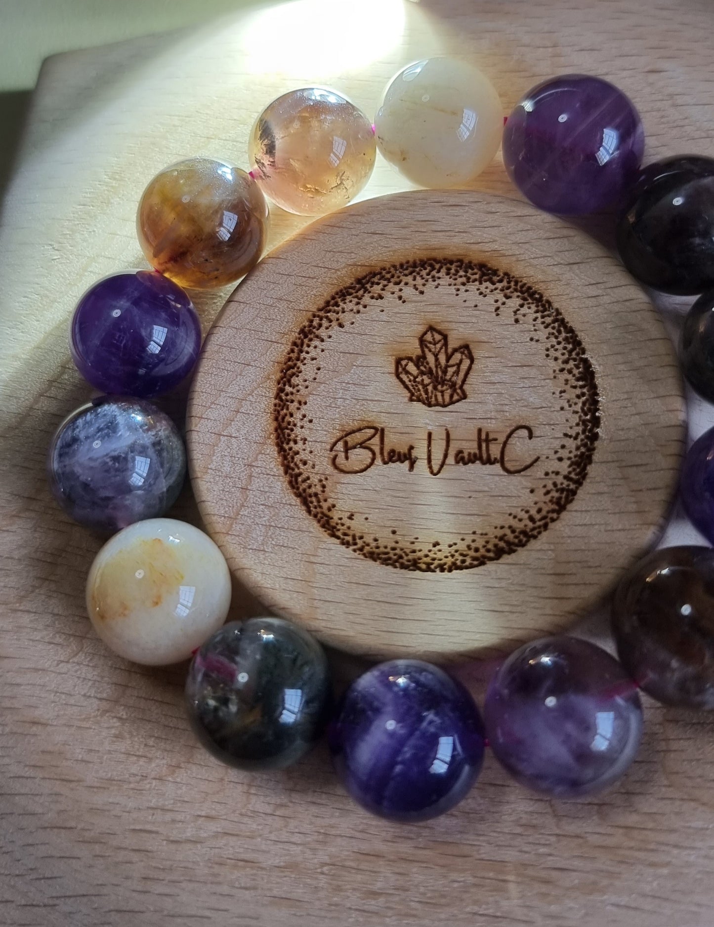 Auralite 23 Mixed with Certification 16mm 彩极光 - Bleus Vault.C