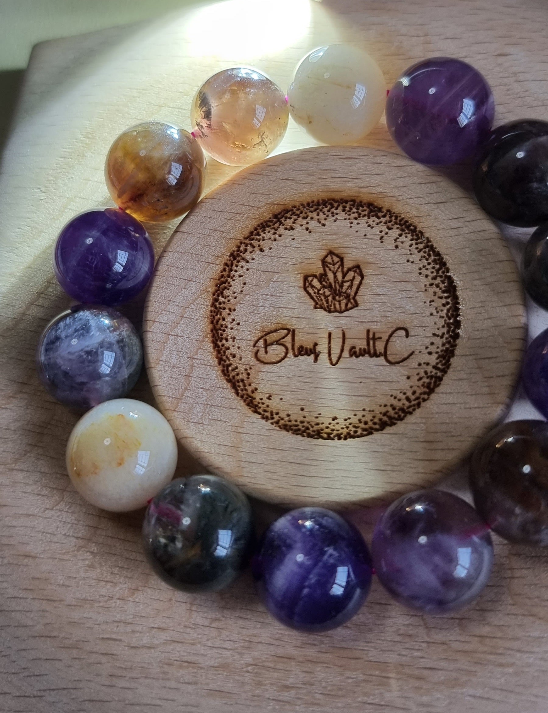 Auralite 23 Mixed with Certification 16mm 彩极光 - Bleus Vault.C